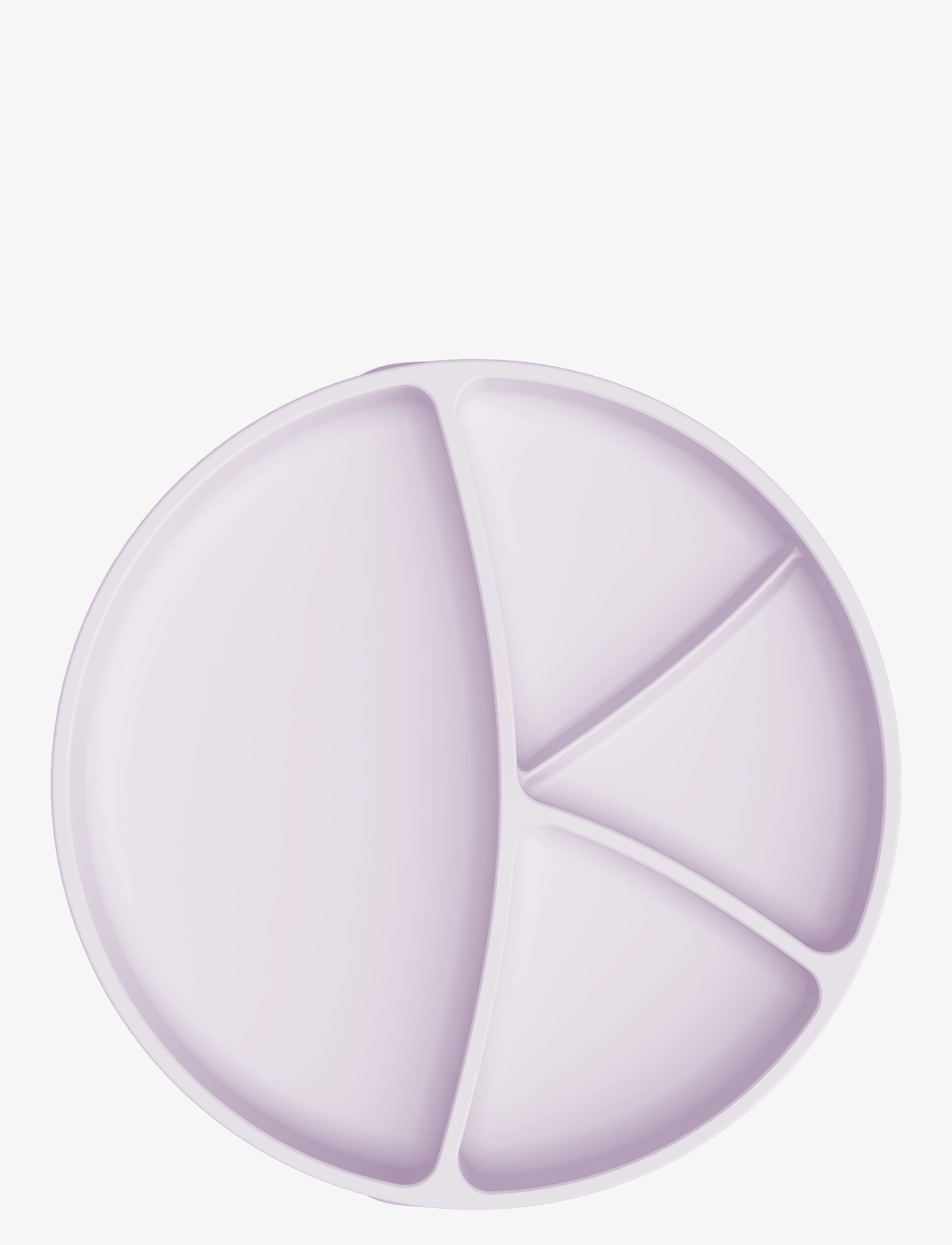 Everyday Baby - Silicone Suction Plate Light Lavender - trauku komplekti - light lavender - 2