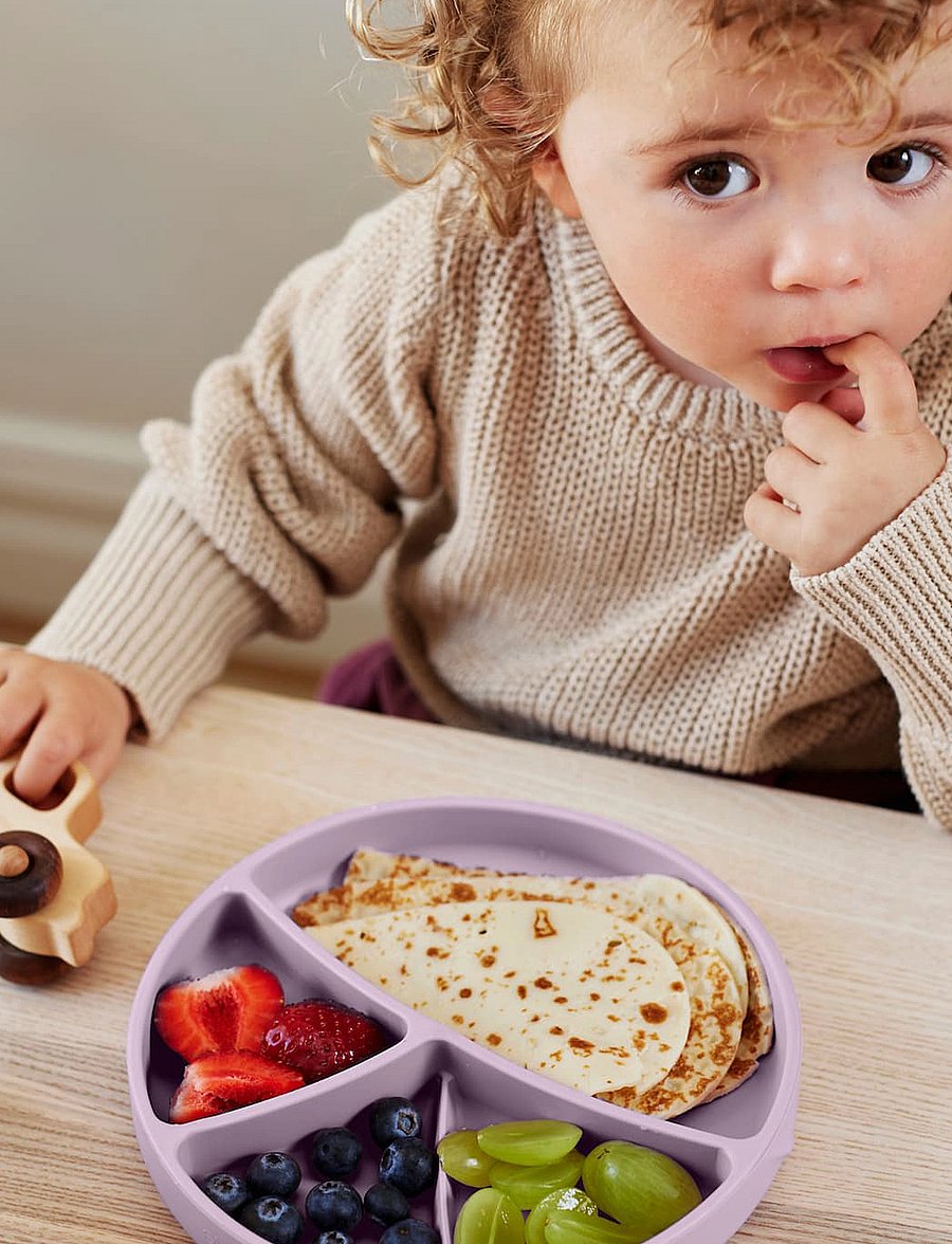 Everyday Baby - Silicone Suction Plate Light Lavender - essgeschirr - light lavender - 0