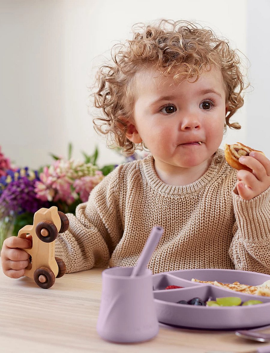 Everyday Baby - Silicone Suction Plate Light Lavender - essgeschirr - light lavender - 3