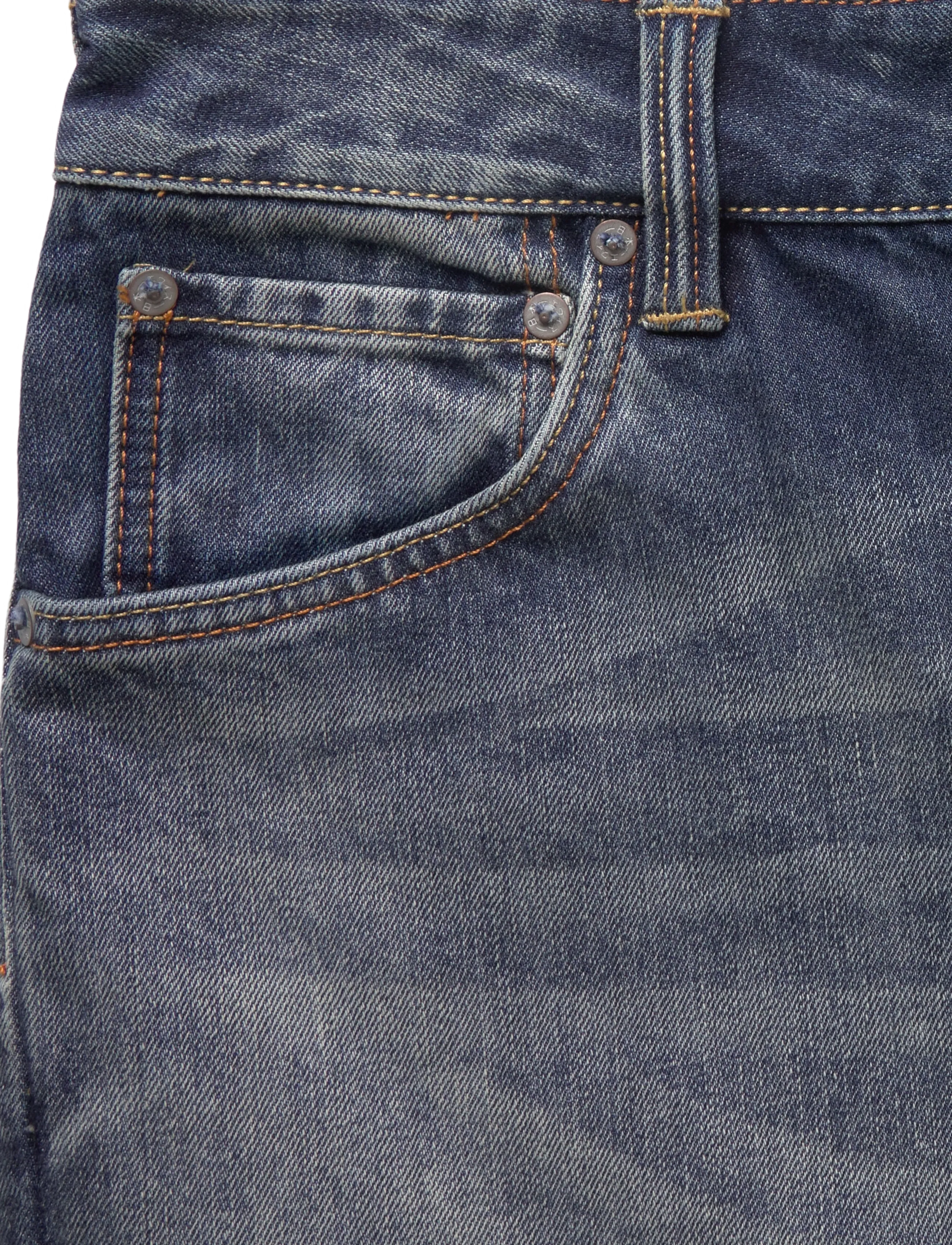 Evisu - EJ, PINK DAIKOKU RIPPED JEANS - normale jeans - mid tone indigo - 2