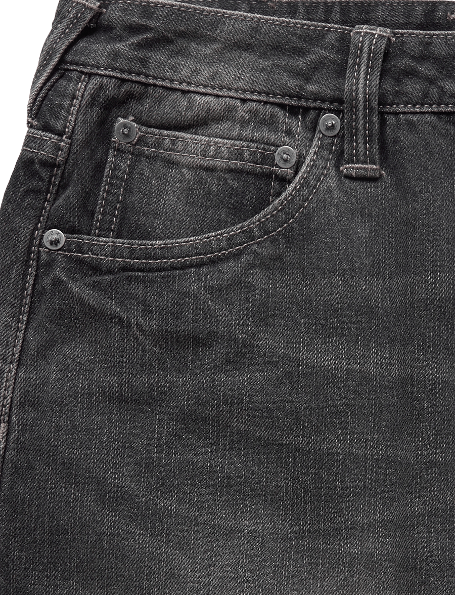 Evisu - EJ, ELECTRIC DAIKOKU JEANS - weite jeans - dark tone black denim - 2
