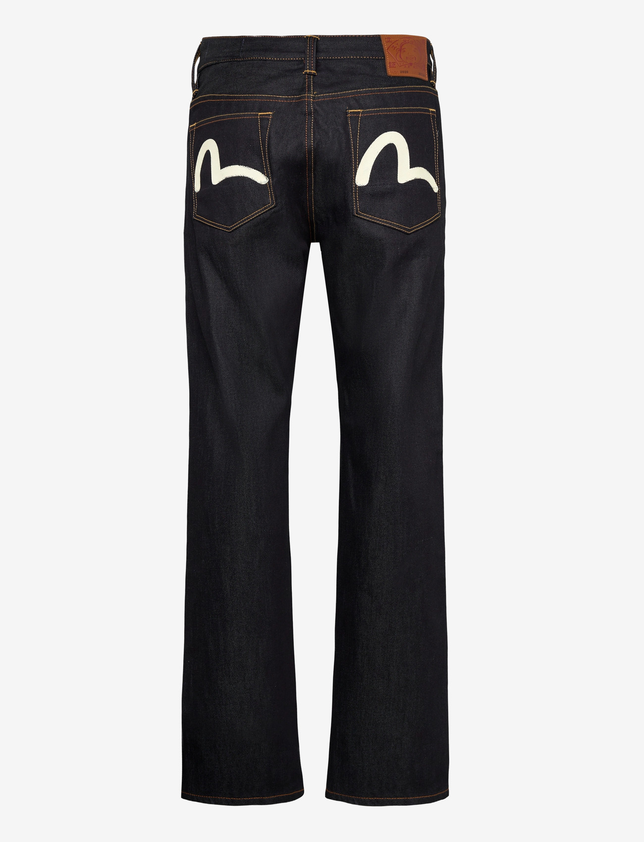 Evisu - WHITE SEAGULL PRINTED POCKET JEANS - regular jeans - raw indigo - 1