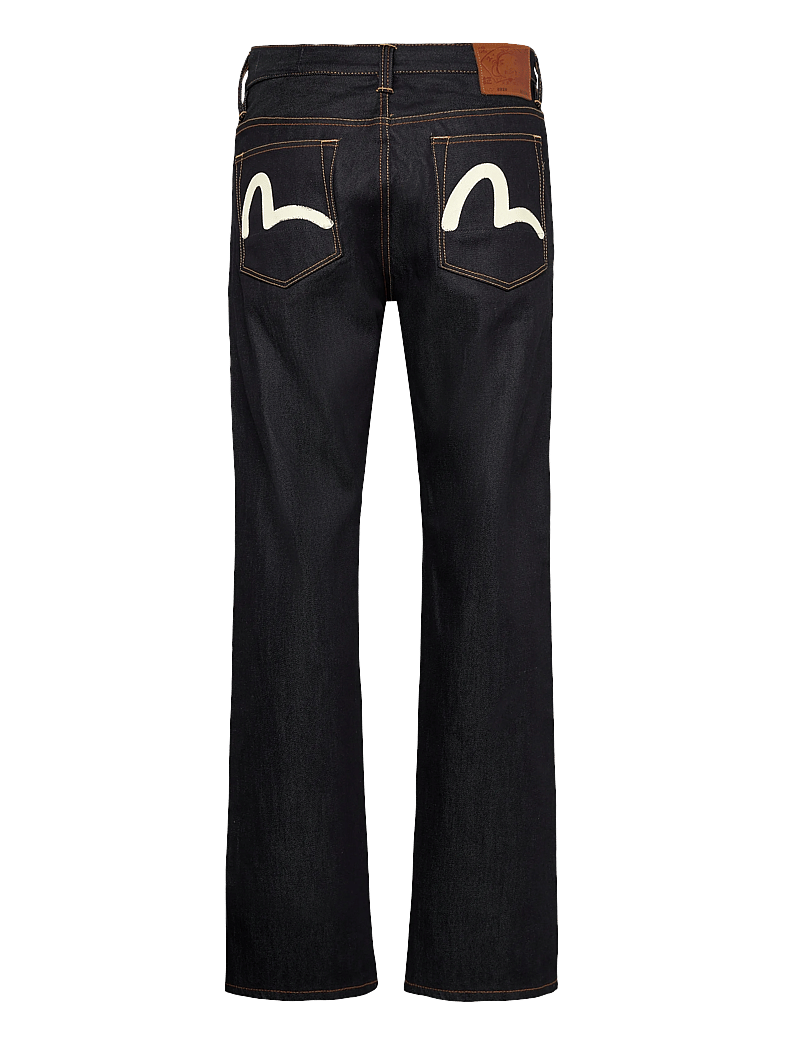 Evisu - WHITE SEAGULL PRINTED POCKET JEANS - regular jeans - raw indigo - 1