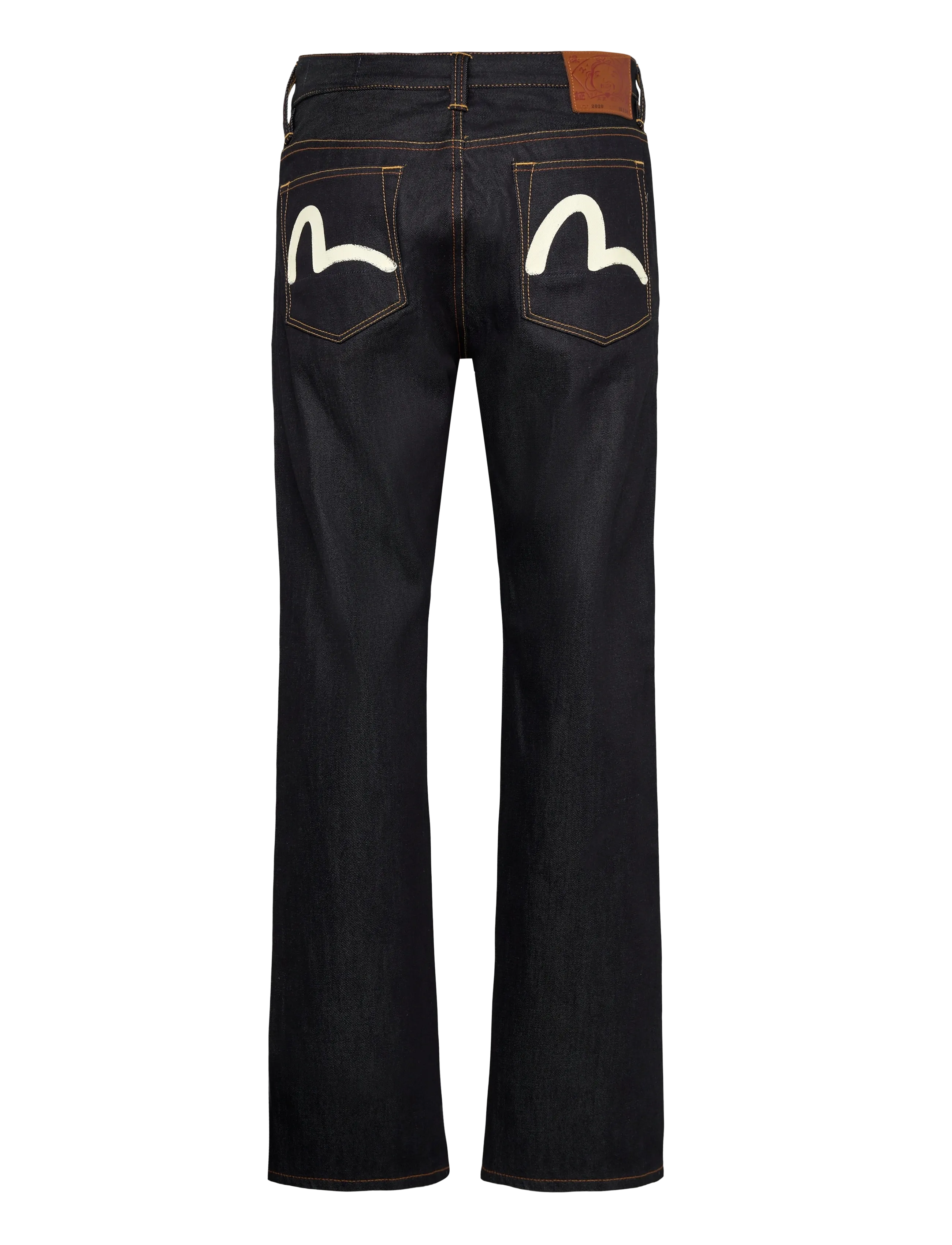 Evisu - WHITE SEAGULL PRINTED POCKET JEANS - regular jeans - raw indigo - 2