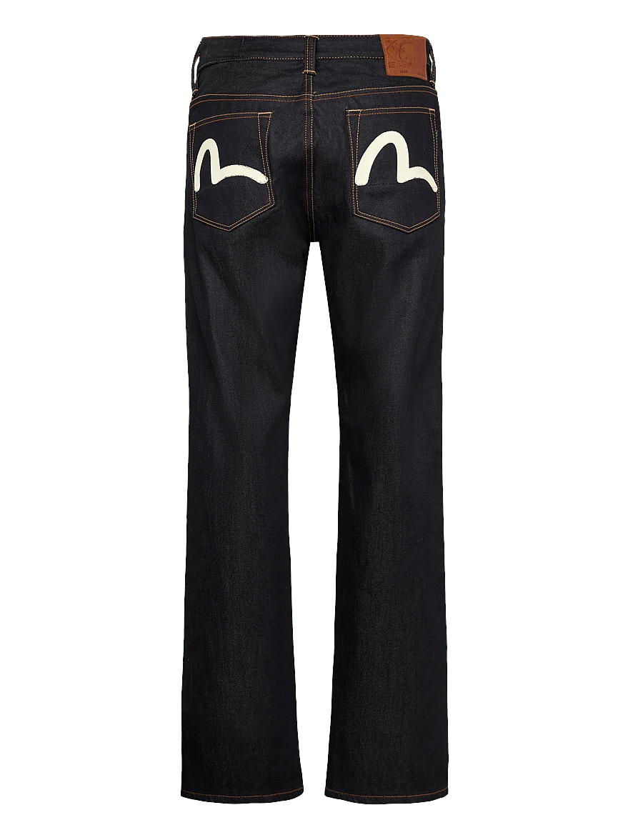 Evisu - WHITE SEAGULL PRINTED POCKET JEANS - regular jeans - raw indigo - 2