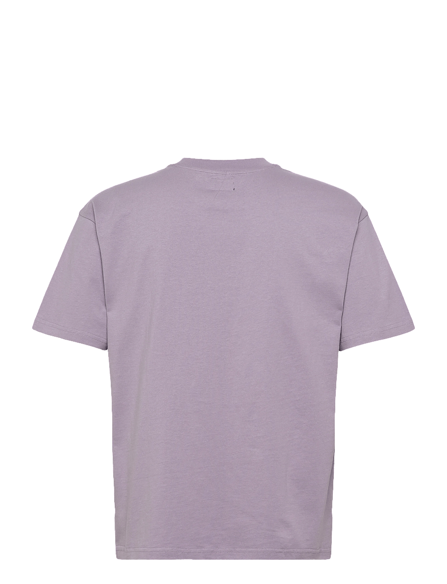 Evisu - HT, SEAGULL EMB. SS TEE - short-sleeved t-shirts - dusty purple - 1