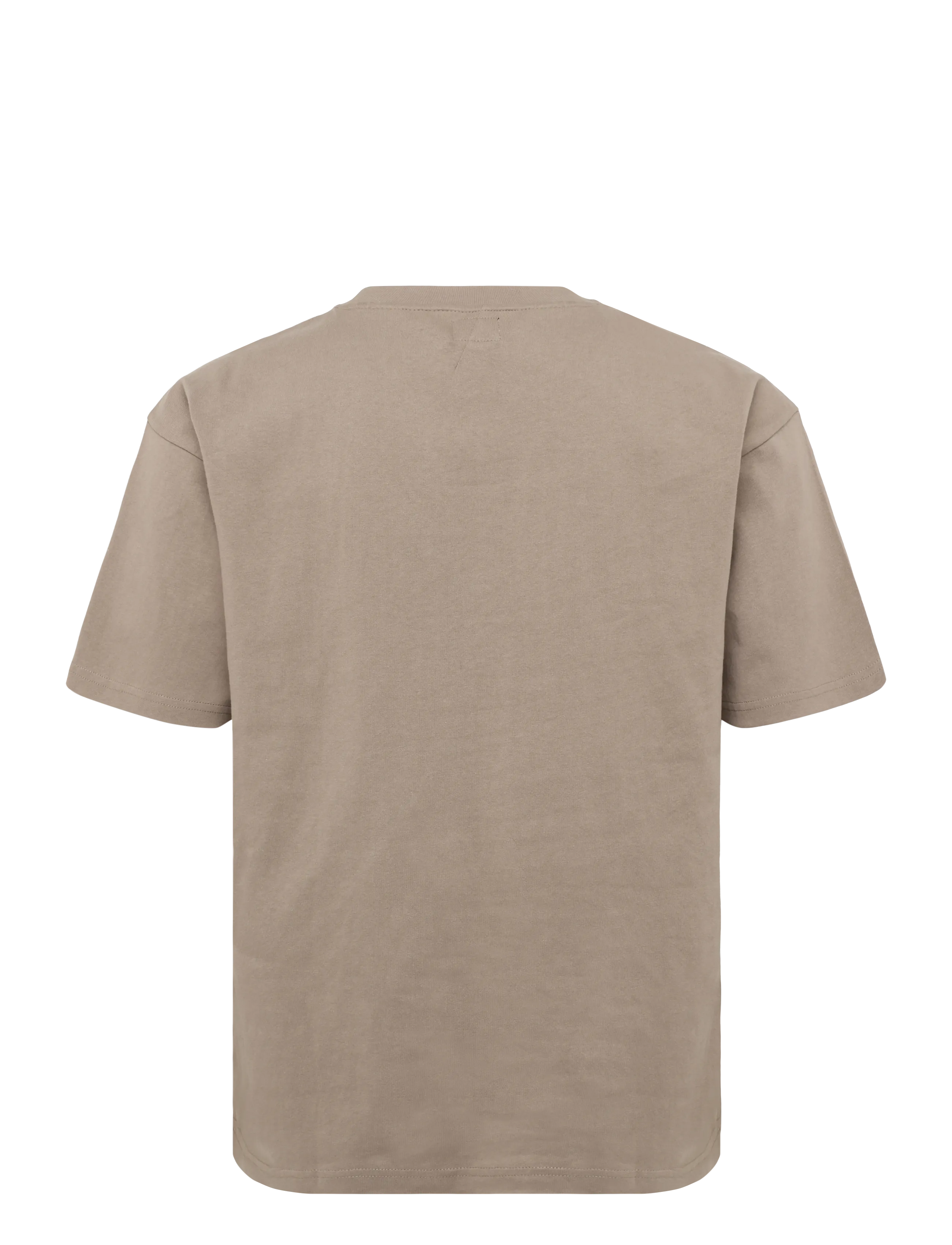 Evisu - HT, SEAGULL EMB. SS TEE - kortærmede t-shirts - taupe - 1