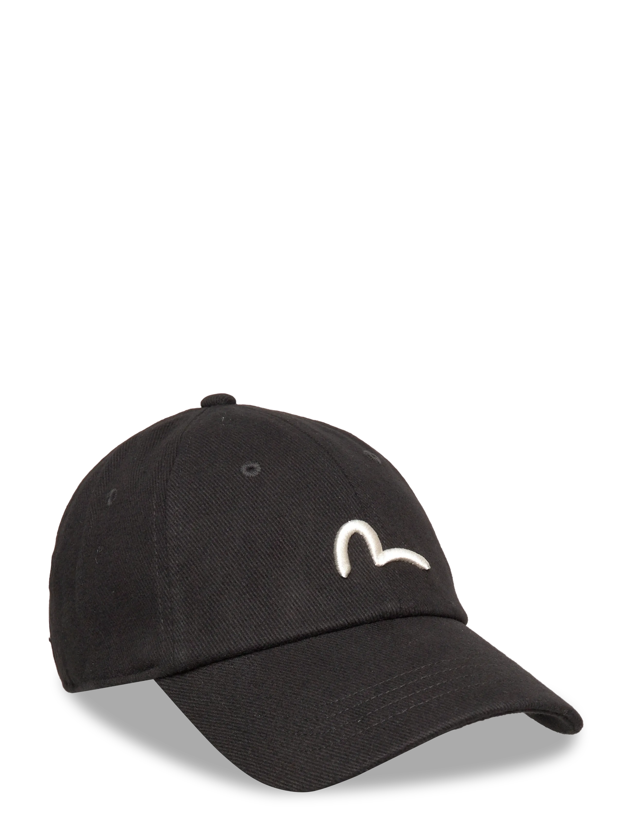 Evisu CAP W/ SEAGULL PRINT - Accessoarer - BLACK / black