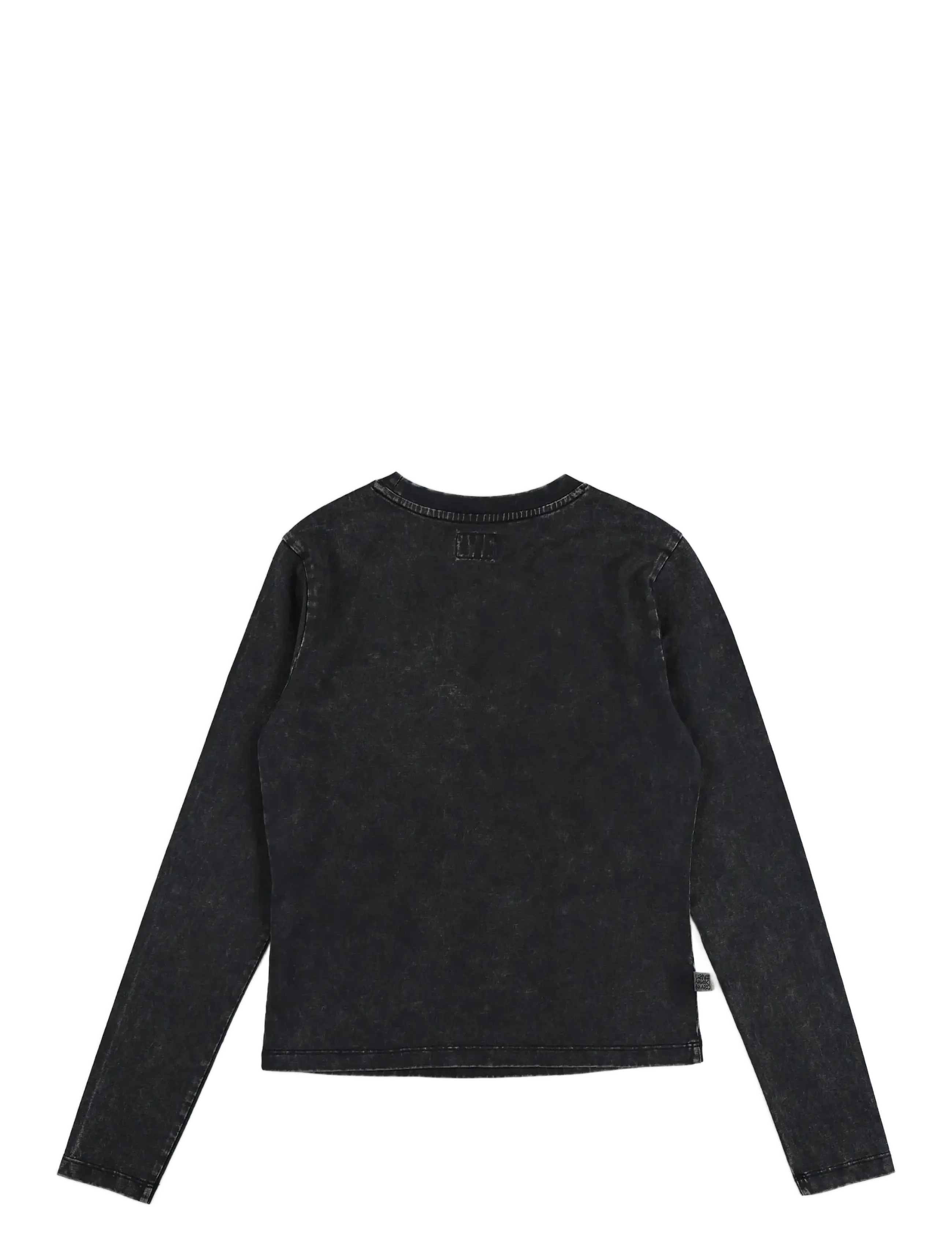 Evisu - HT, KNIT PATCH TOP - langärmlige tops - charcoal - 1