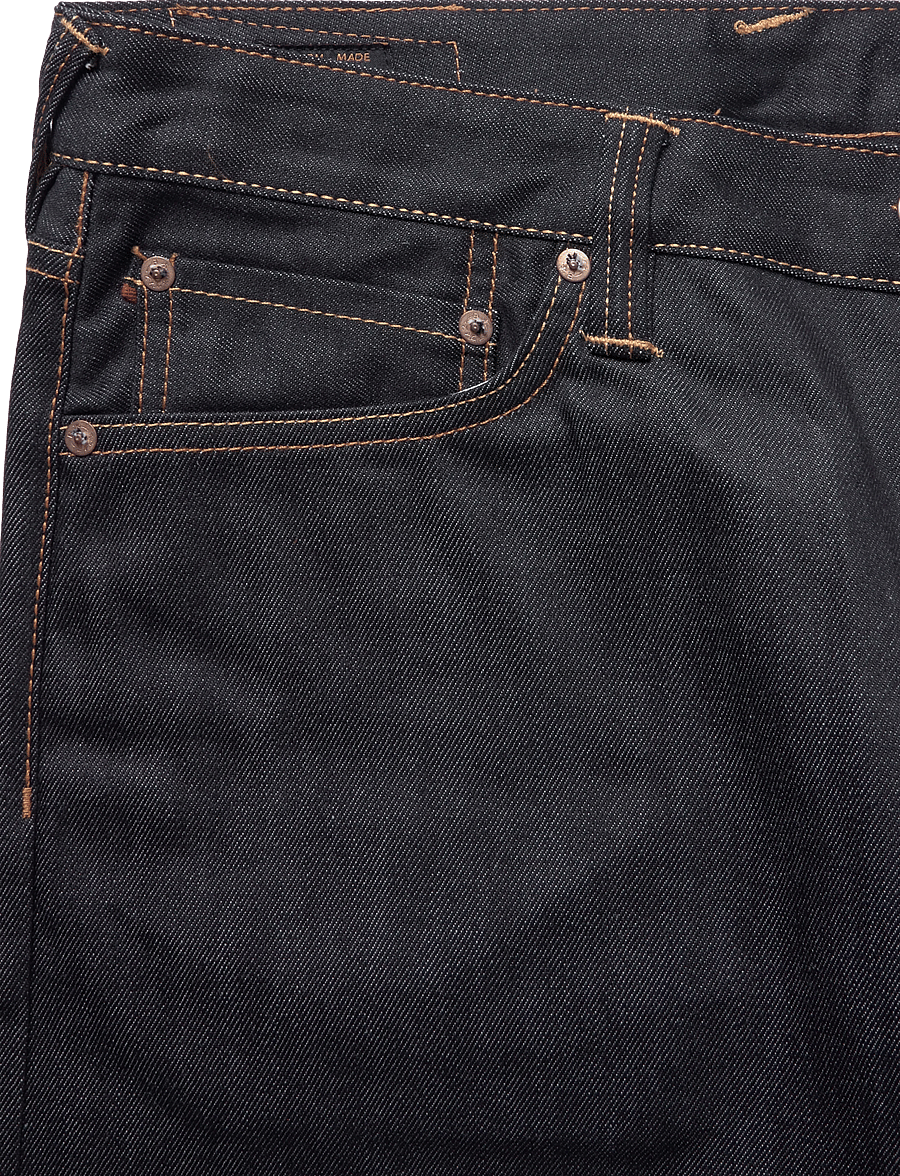 Evisu - HT, 2000, DAICOCK PRINTED JEANS - normale jeans - raw indigo - 2