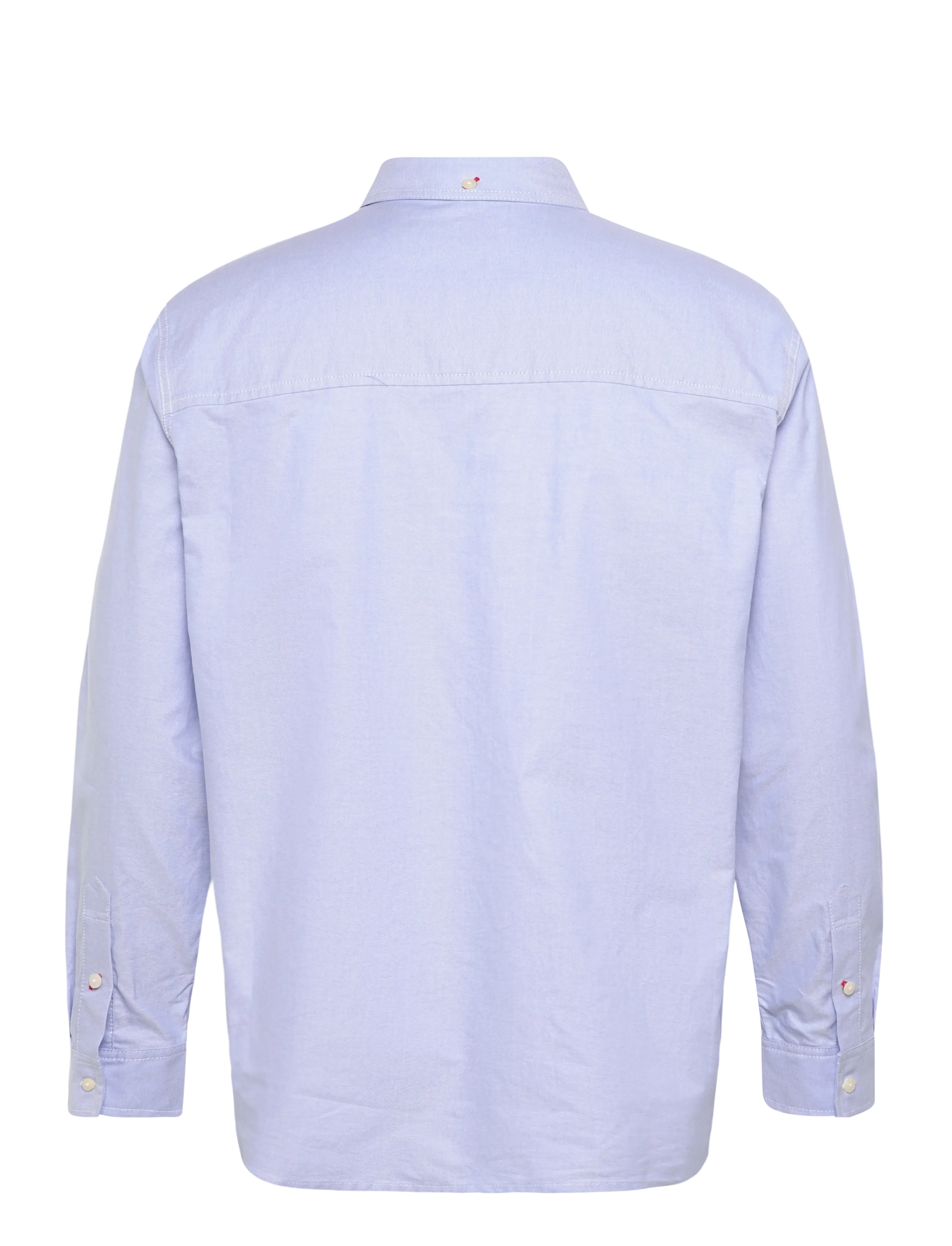 Evisu - LS OXFORD SHIRT W/ BLACK SEAGULL PRINT - oxford skjorter - blue - 1