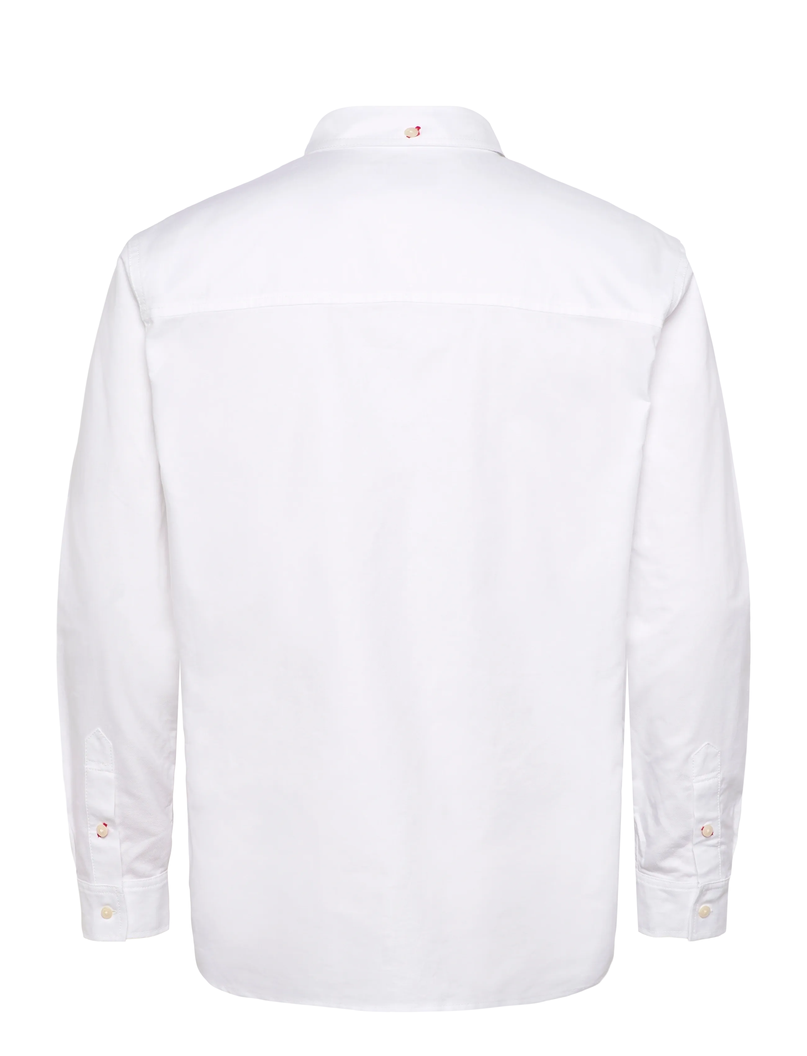 Evisu - LS OXFORD SHIRT W/ BLACK SEAGULL PRINT - oxford skjorter - white - 2