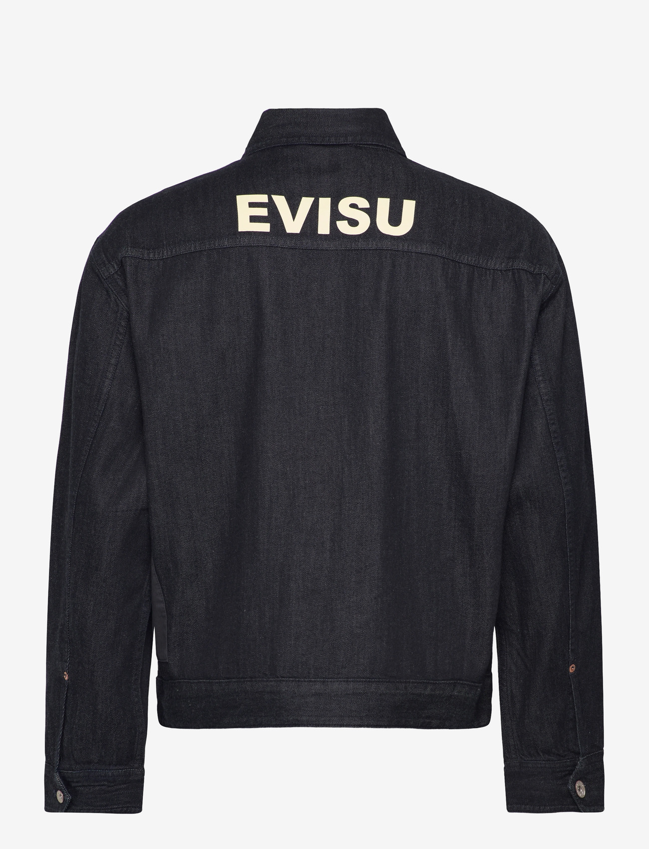 Evisu - FABRIC BLOCKING DENIM JACKET - forede denimjakker - rinse indigo - 1
