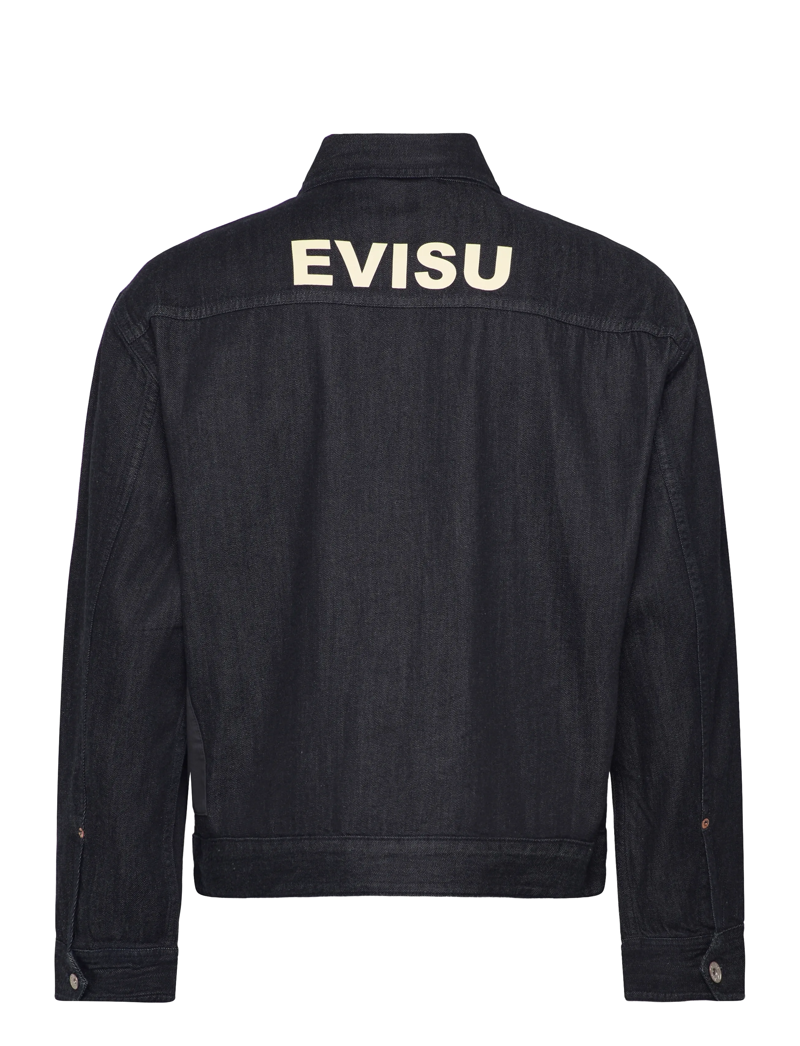 Evisu - FABRIC BLOCKING DENIM JACKET - fodrade jeansjackor - rinse indigo - 1