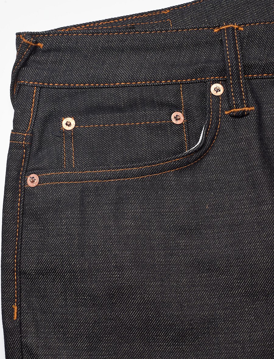 Evisu - SEAGULL PRINTED POCKET DENIM SHORTS - jorts - rinse indigo - 5