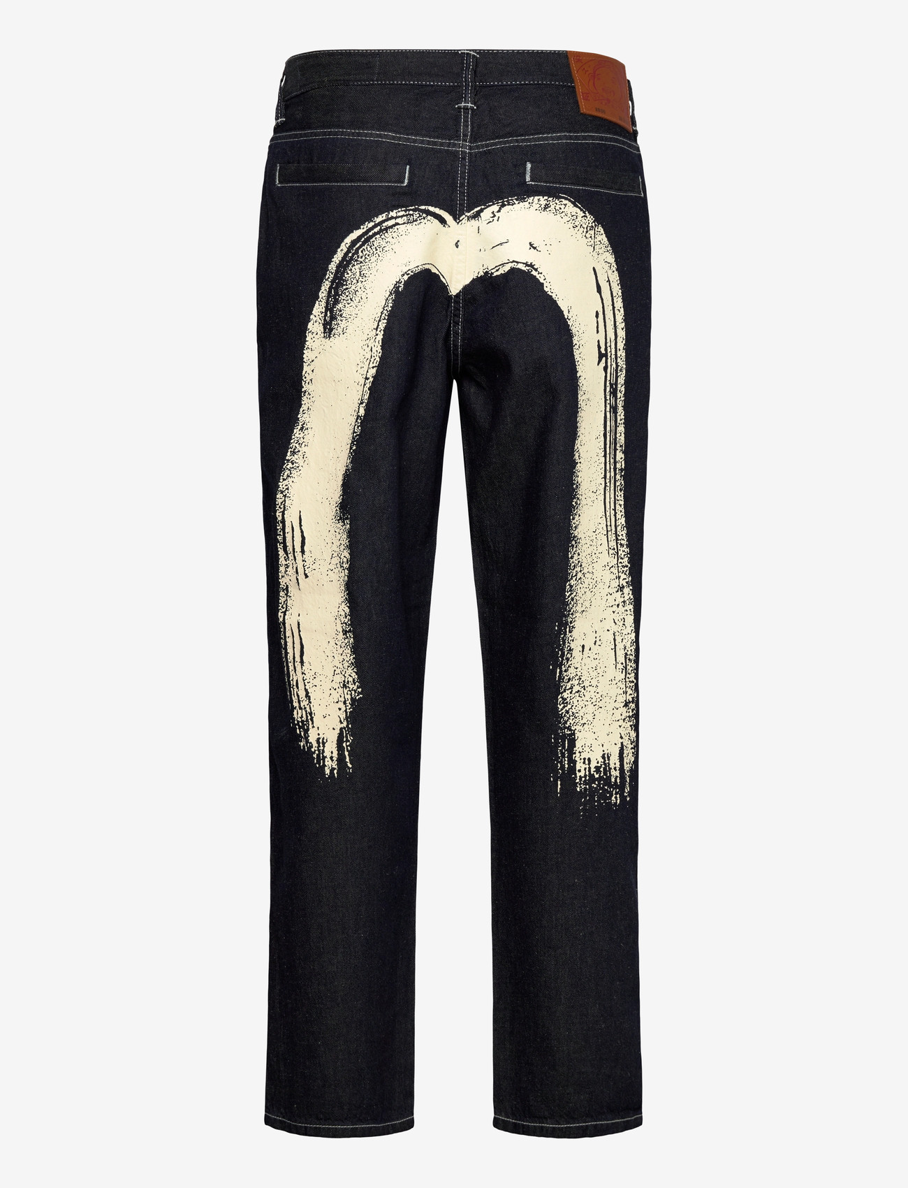 Evisu - HAND BRUSH PRINTED DAICOCK JEANS - regular jeans - rinse indigo - 1