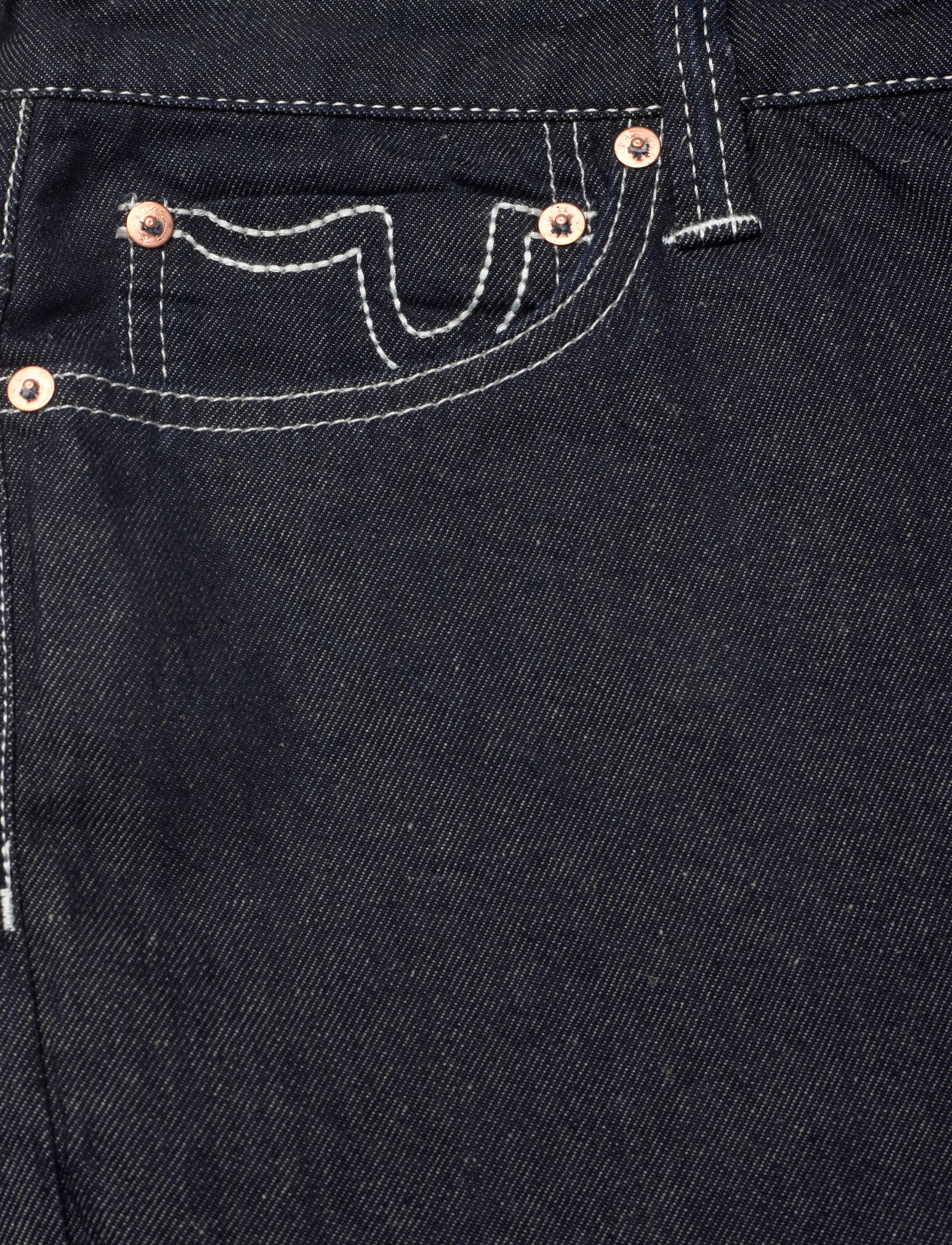 Evisu - HAND BRUSH PRINTED DAICOCK JEANS - rinse indigo - 5