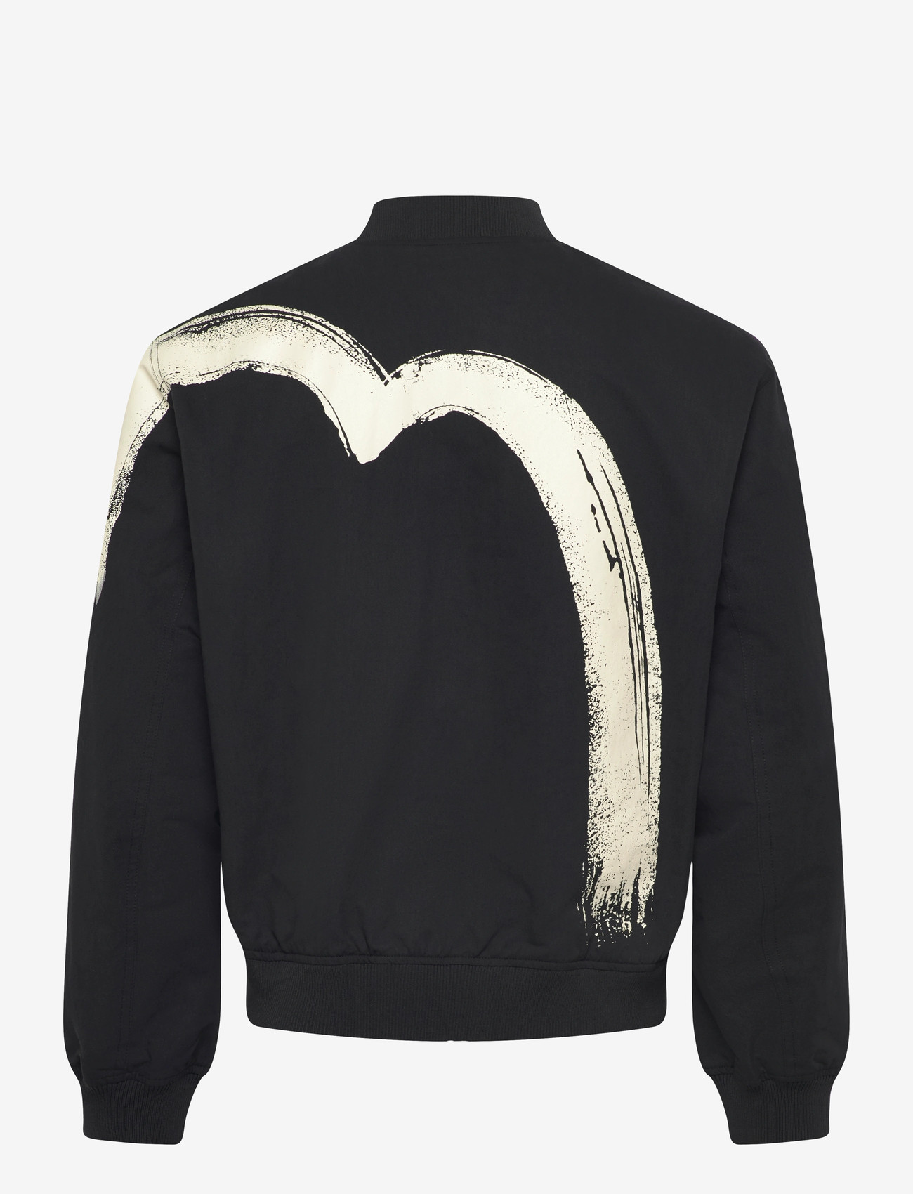 Evisu - BOMBER JACKET W/ DAICOCK PRINT - spring jackets - black - 1