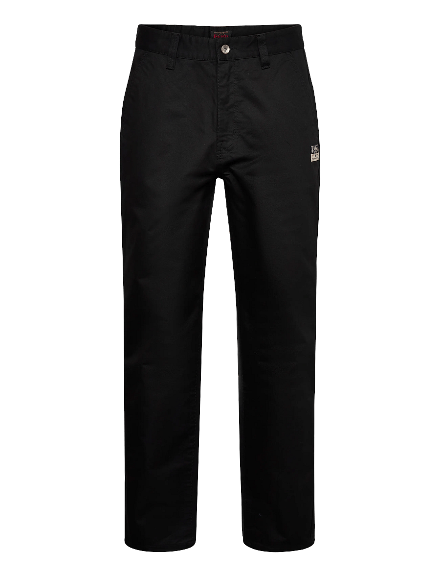 Evisu - SPLASH DAICOCK PRINTED CHINO - chinos - black - 1