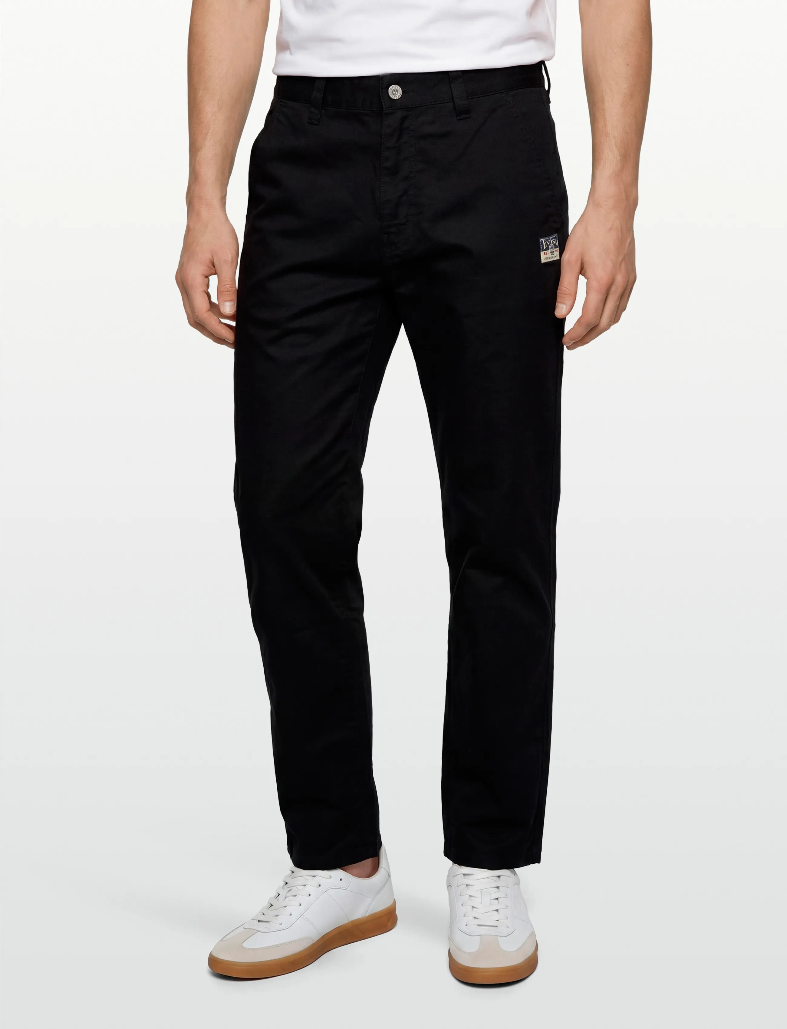 Evisu - SPLASH DAICOCK PRINTED CHINO - chinos - black - 3