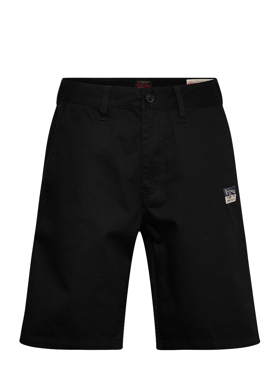 Evisu - SEAGULL PRINTED WOVEN SHORTS - freizeitshorts - black - 1
