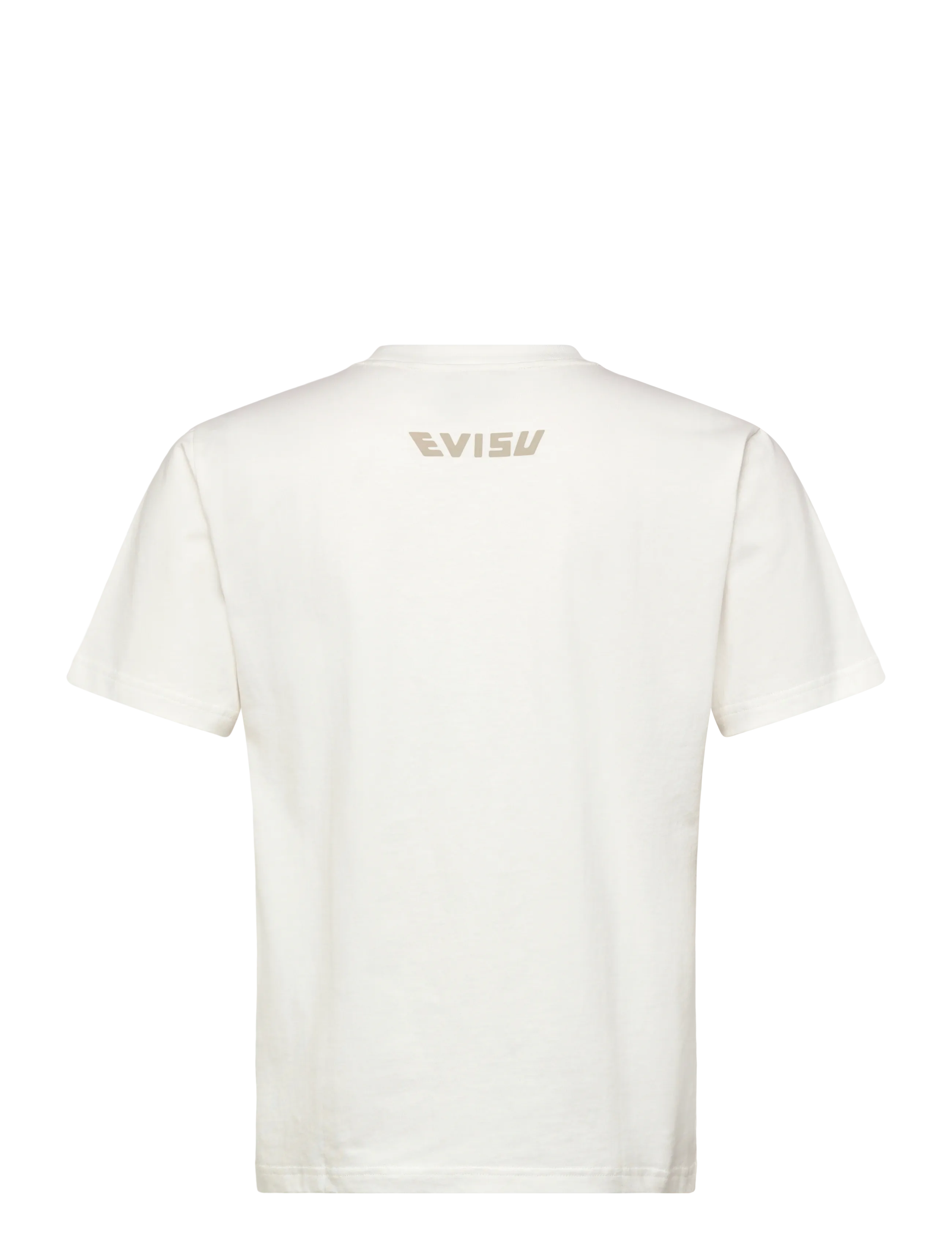 Evisu - HAND BRUSH SEAGULL PRINTED SS TEE - kortærmede t-shirts - off white - 2