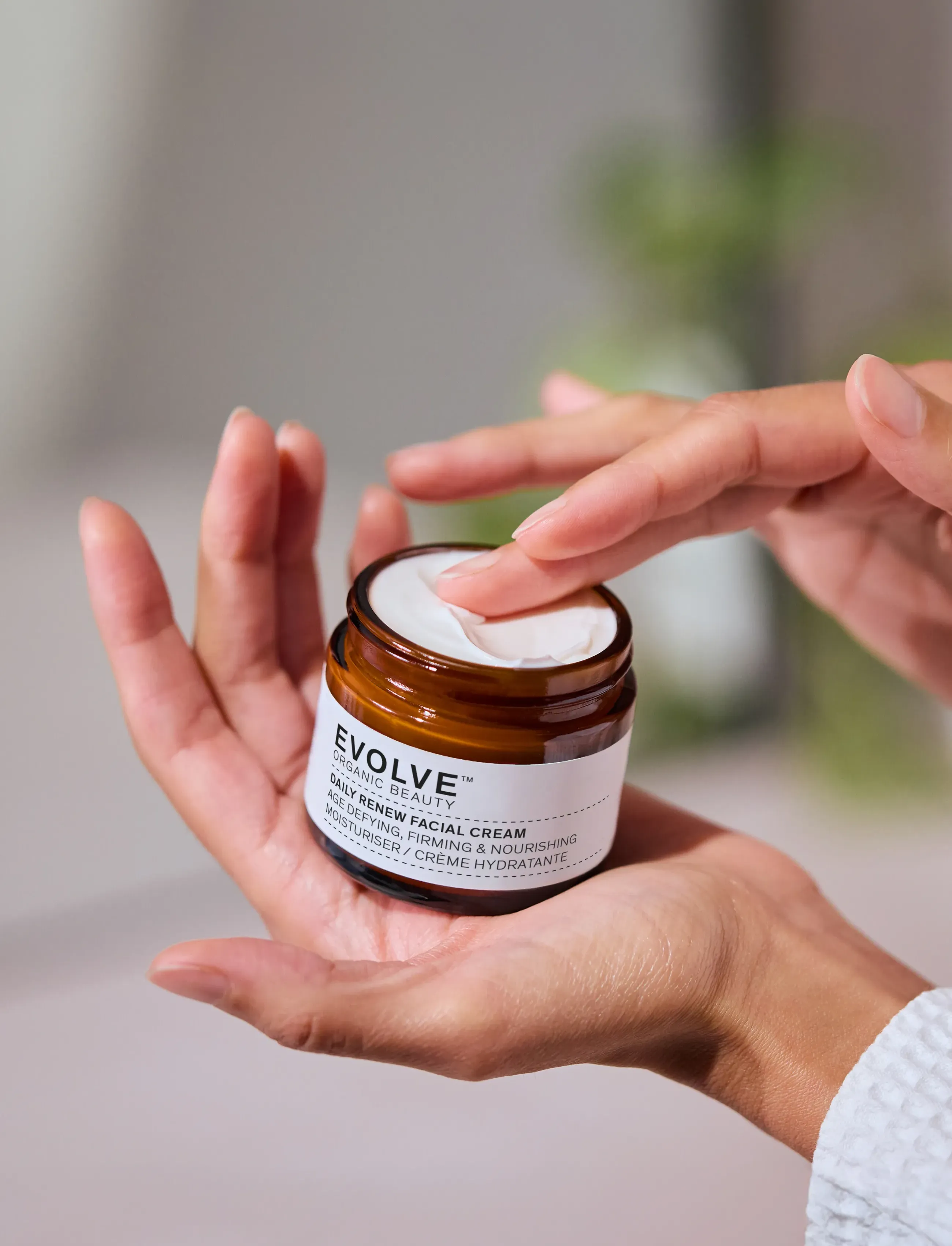 Evolve Organic Beauty Evolve Organic Beauty Daily Renew Facial Cream 60 ml, 60 ml, White, Fugtighedscreme > Dagcreme, Dame