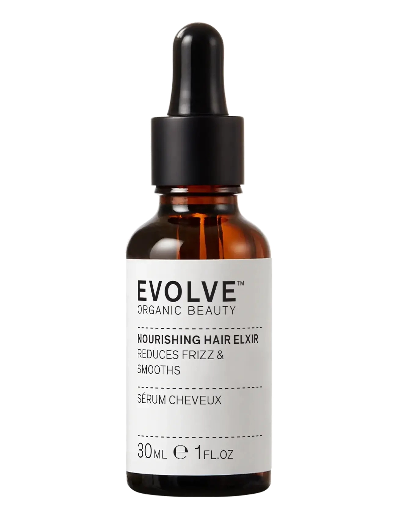 Evolve Organic Beauty Nourishing Hair Elixir Dry Hair Serum, 30 Ml, Hårserum, Nude, Str: 30 ML