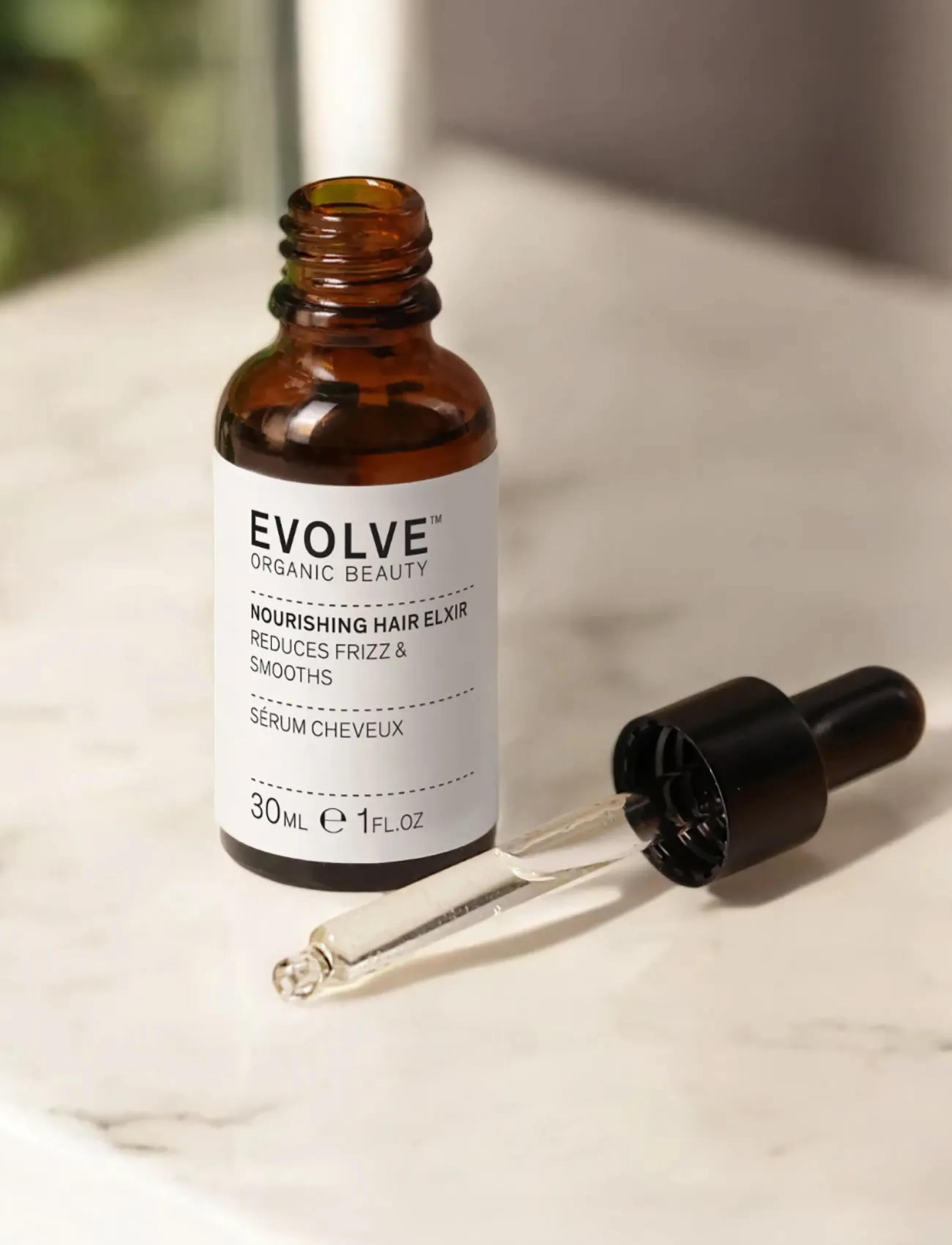 Evolve Organic Beauty Evolve Organic Beauty Nourishing Hair Elixir - Dry Hair Serum, 30 ml, 30 ml, Nude, Care > Hair Serum, Dame