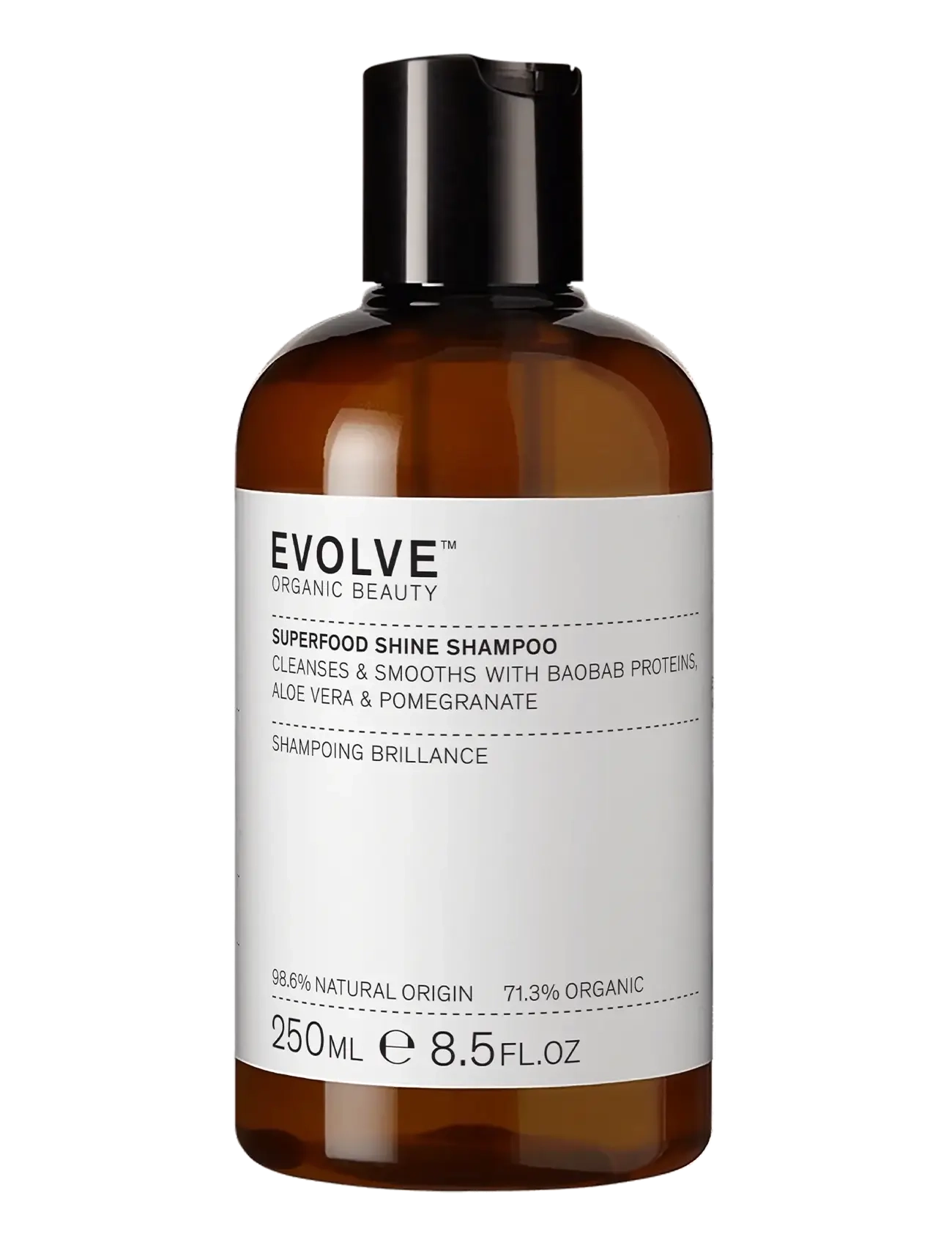 Evolve Organic Beauty Evolve Organic Beauty Superfood Shine Shampoo 250 ml - Beauty - Miehet - CLEAR / undefined