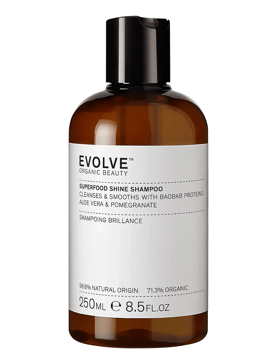 Evolve Organic Beauty - Evolve Organic Beauty Superfood Shine Shampoo 250 ml - hårpleje - clear - 1