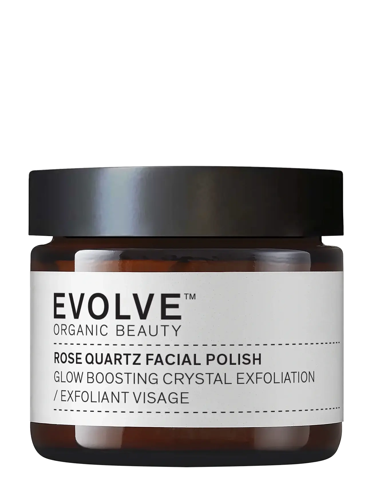 Evolve Organic Beauty Evolve Organic Beauty Rose Quartz Facial Polish 60 ml - Peeling - CLEAR / undefined