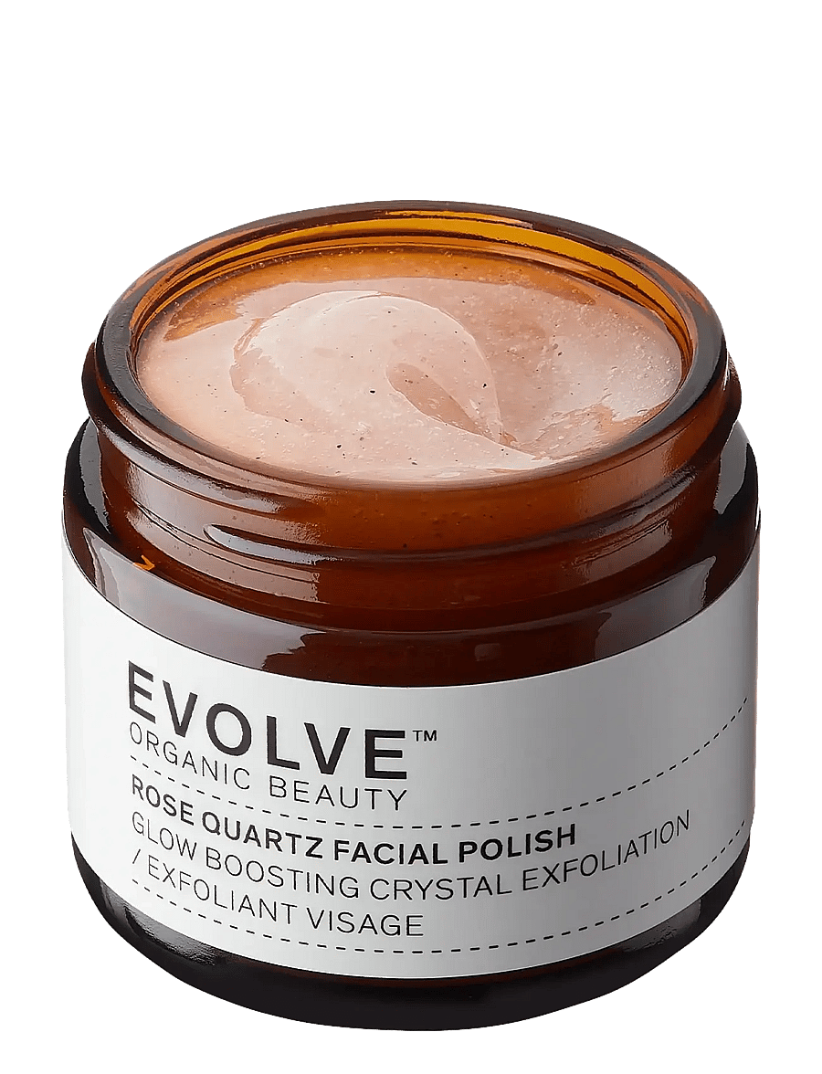 Evolve Organic Beauty - Evolve Organic Beauty Rose Quartz Facial Polish 60 ml - kuorinta – kasvot - clear - 2