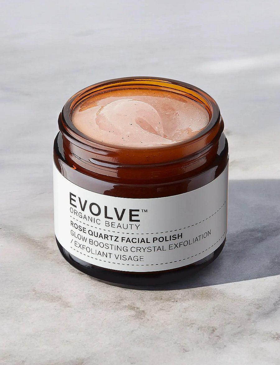 Evolve Organic Beauty - Evolve Organic Beauty Rose Quartz Facial Polish 60 ml - kuorinta – kasvot - clear - 0