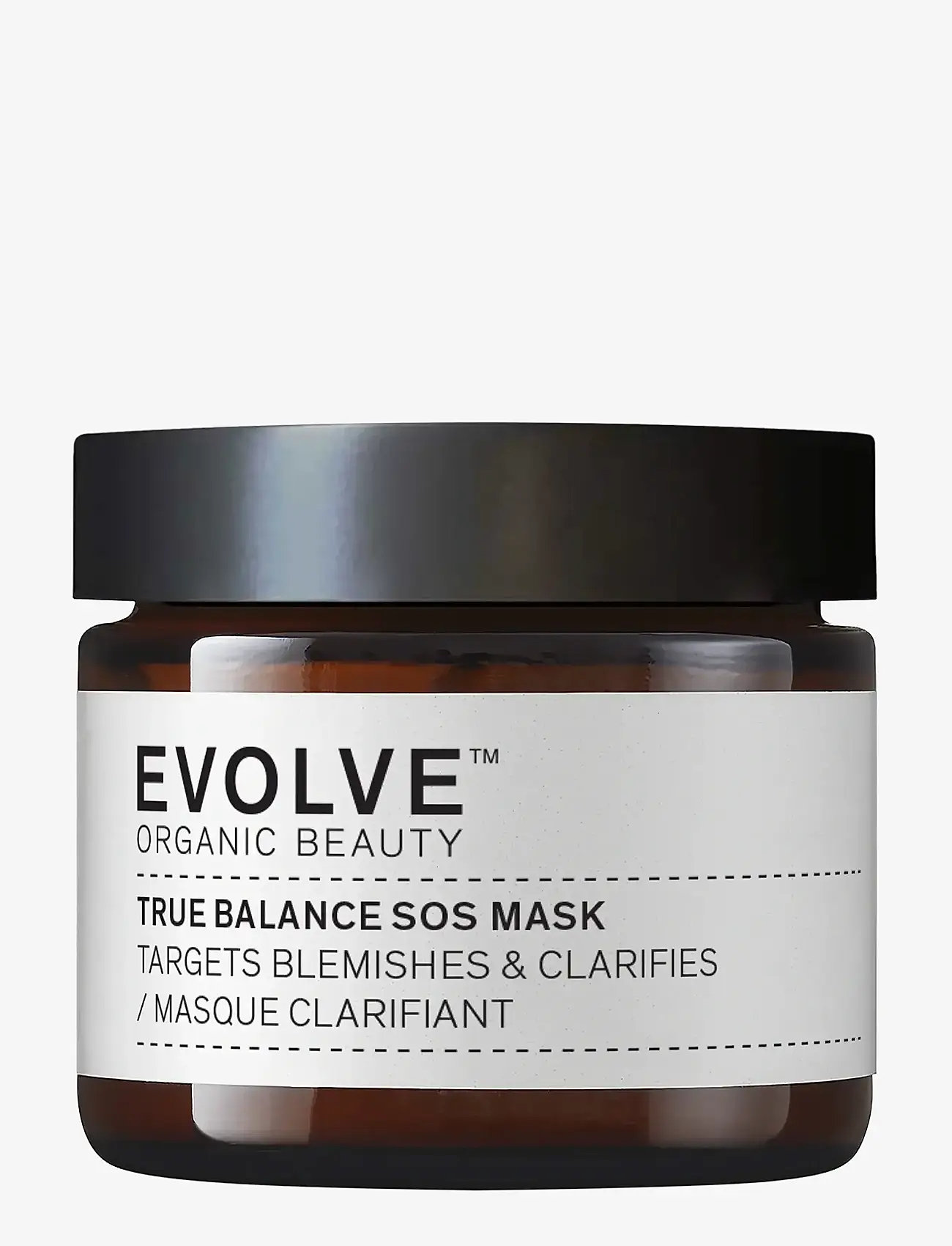 Evolve Organic Beauty - Evolve Organic Beauty True Balance SOS Mask 60 ml - detox masker - clear - 1