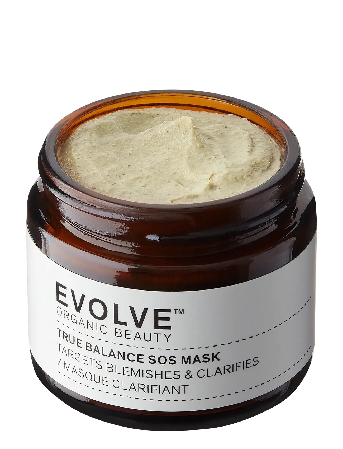 Evolve Organic Beauty - Evolve Organic Beauty True Balance SOS Mask 60 ml - detox-naamiot - clear - 2