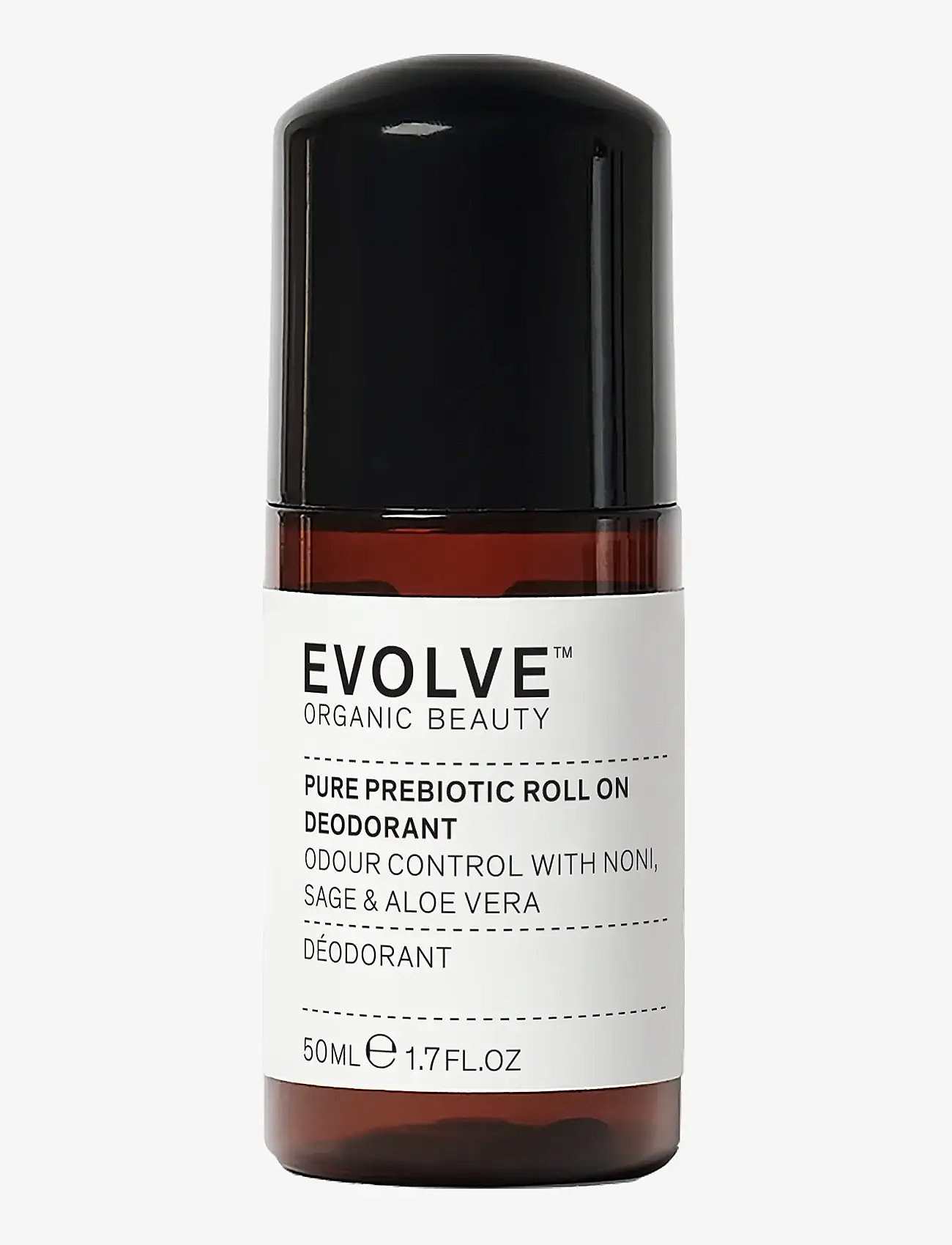 Evolve Organic Beauty - Evolve Organic Beauty Pure Prebiotic Roll On Deodorant 50 ml - roll on deoer - clear - 1