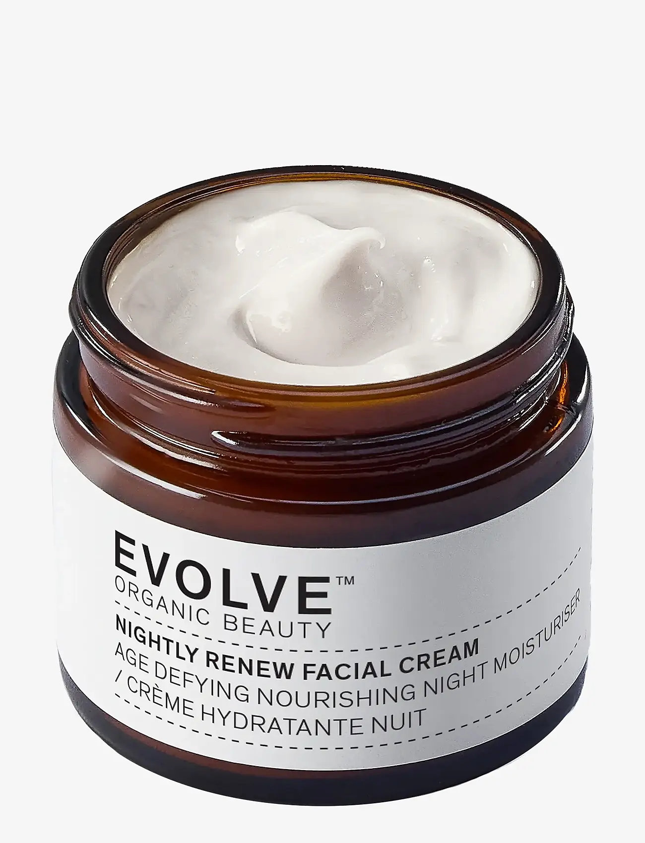 Evolve Organic Beauty - Evolve Organic Beauty Nightly Renew Facial Cream 60 ml - nattkrem - clear - 2