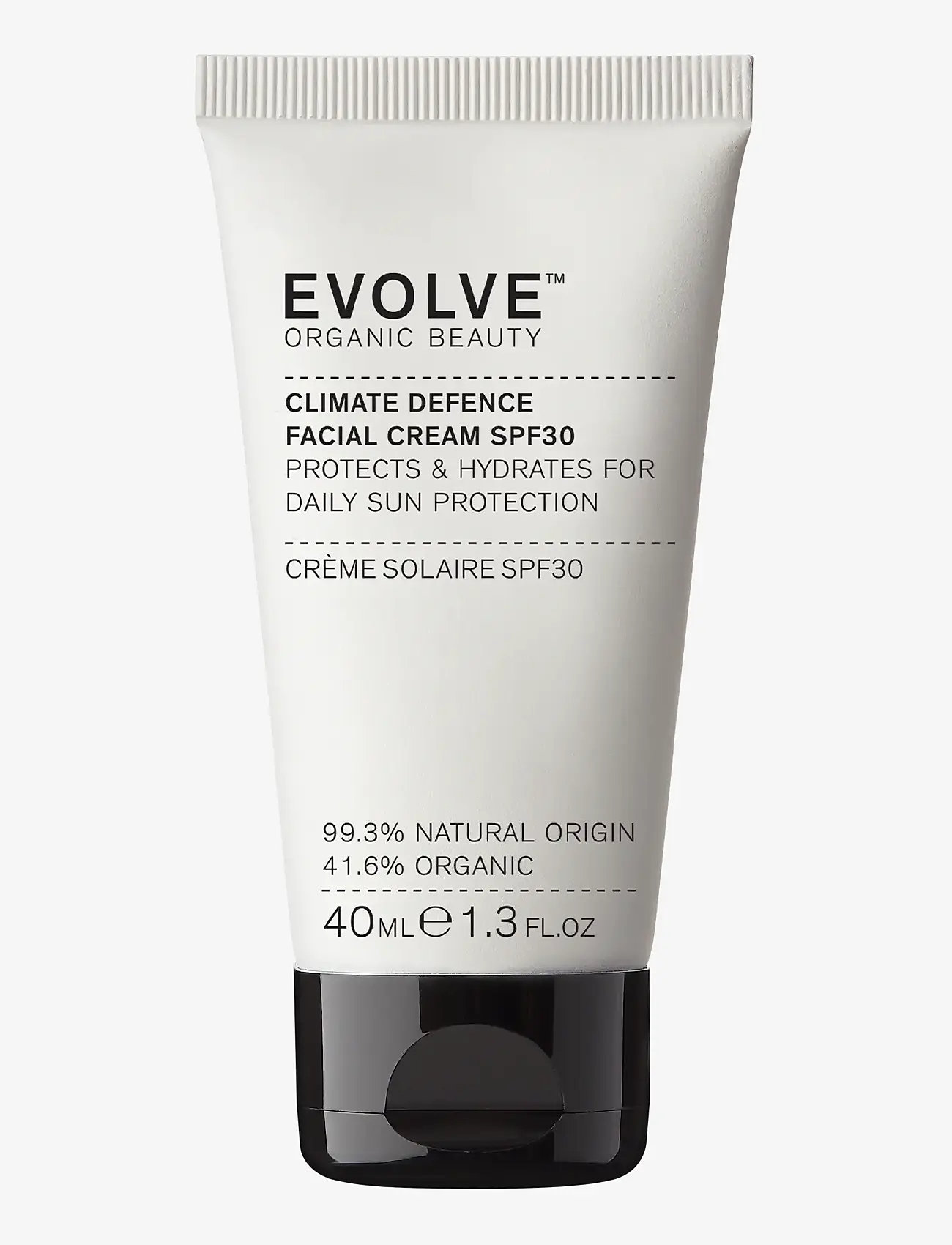 Evolve Organic Beauty - Evolve Organic Beauty Climate Defence SPF30 Cream 40 ml - fuktkrämer - clear - 1