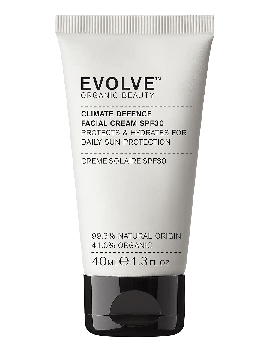 Evolve Organic Beauty - Evolve Organic Beauty Climate Defence SPF30 Cream 40 ml - dagkräm - clear - 1