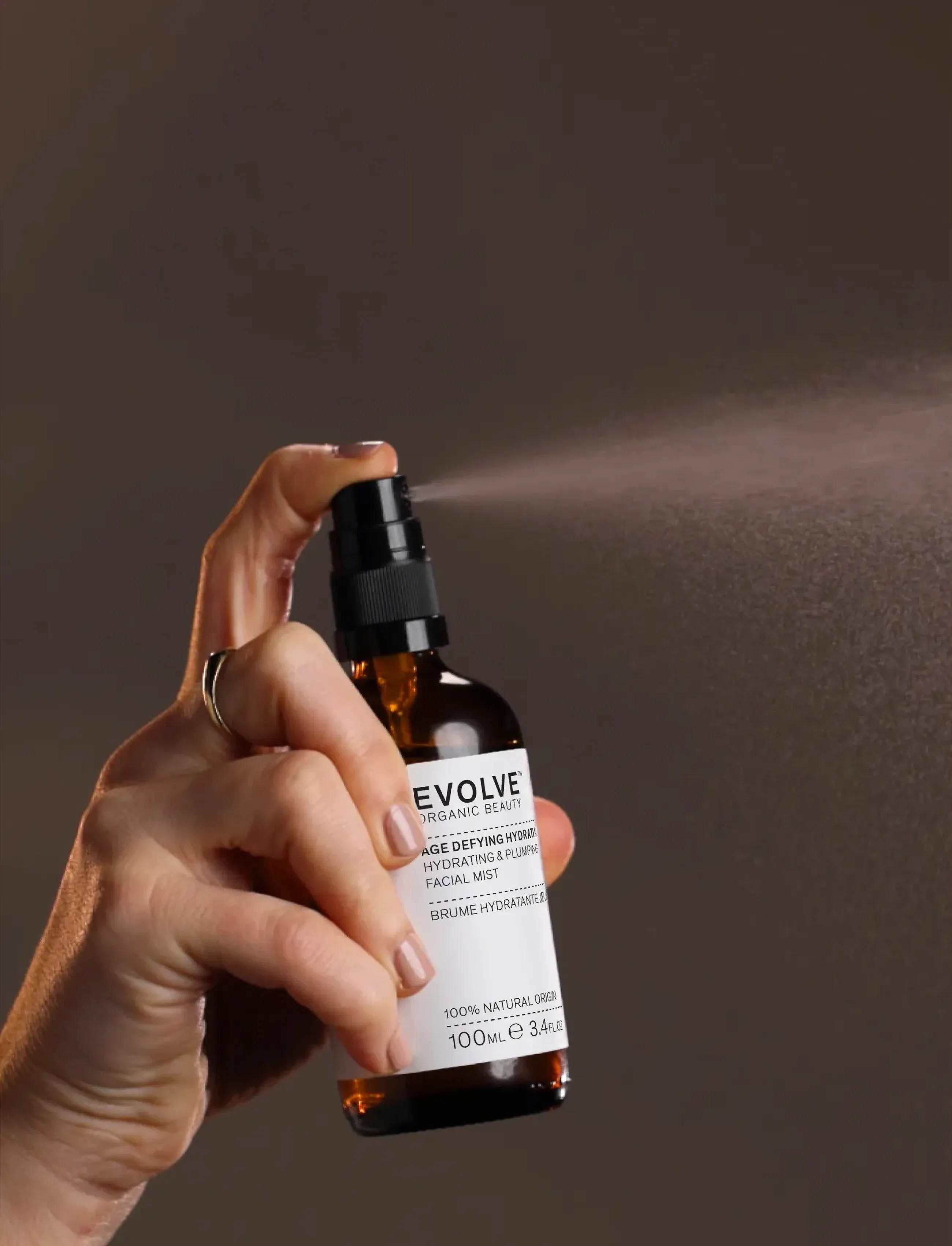 Evolve Organic Beauty - Evolve Organic Beauty Age Defying Hydrating Face Mist 100 ml - ansiktsmist - clear - 2