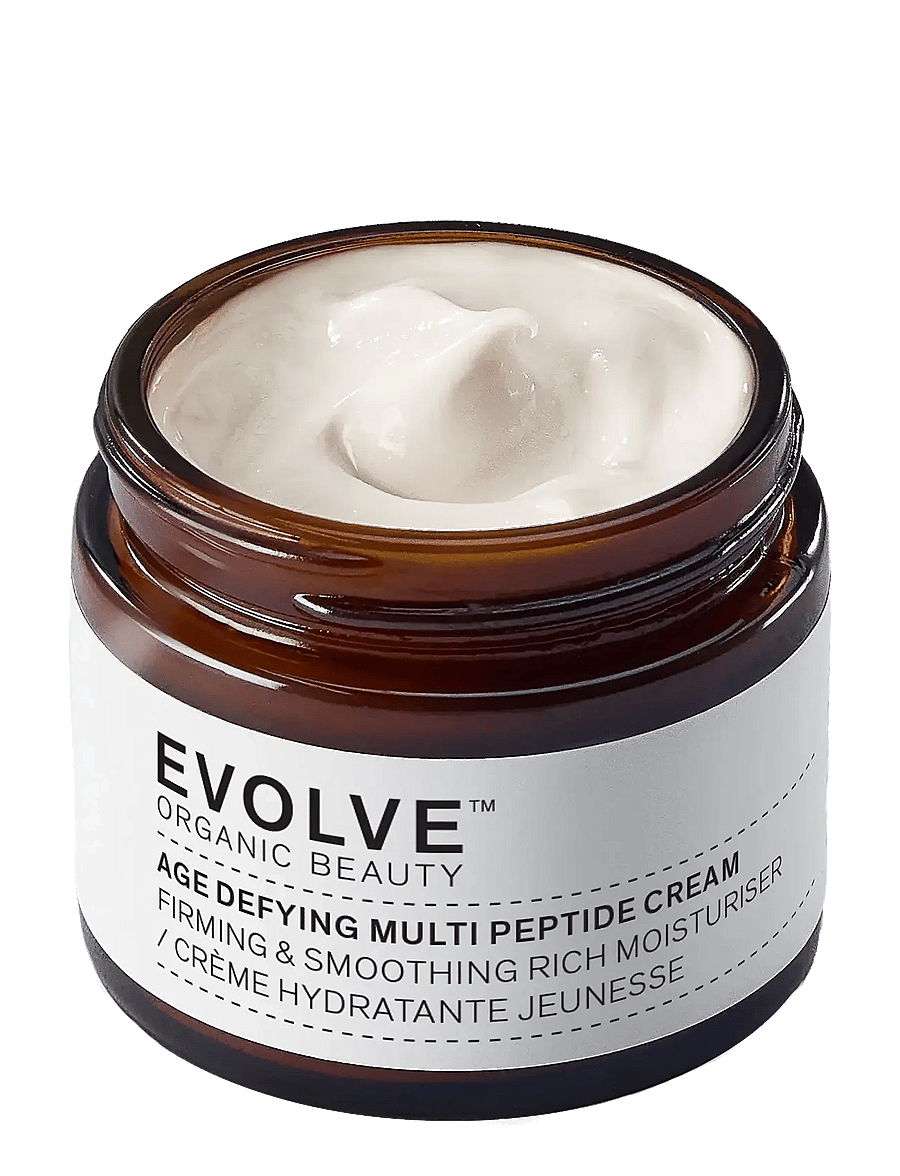 Evolve Organic Beauty - Evolve Organic Beauty Age Defying Multi Peptide Cream 60ml - dagkräm - clear - 2