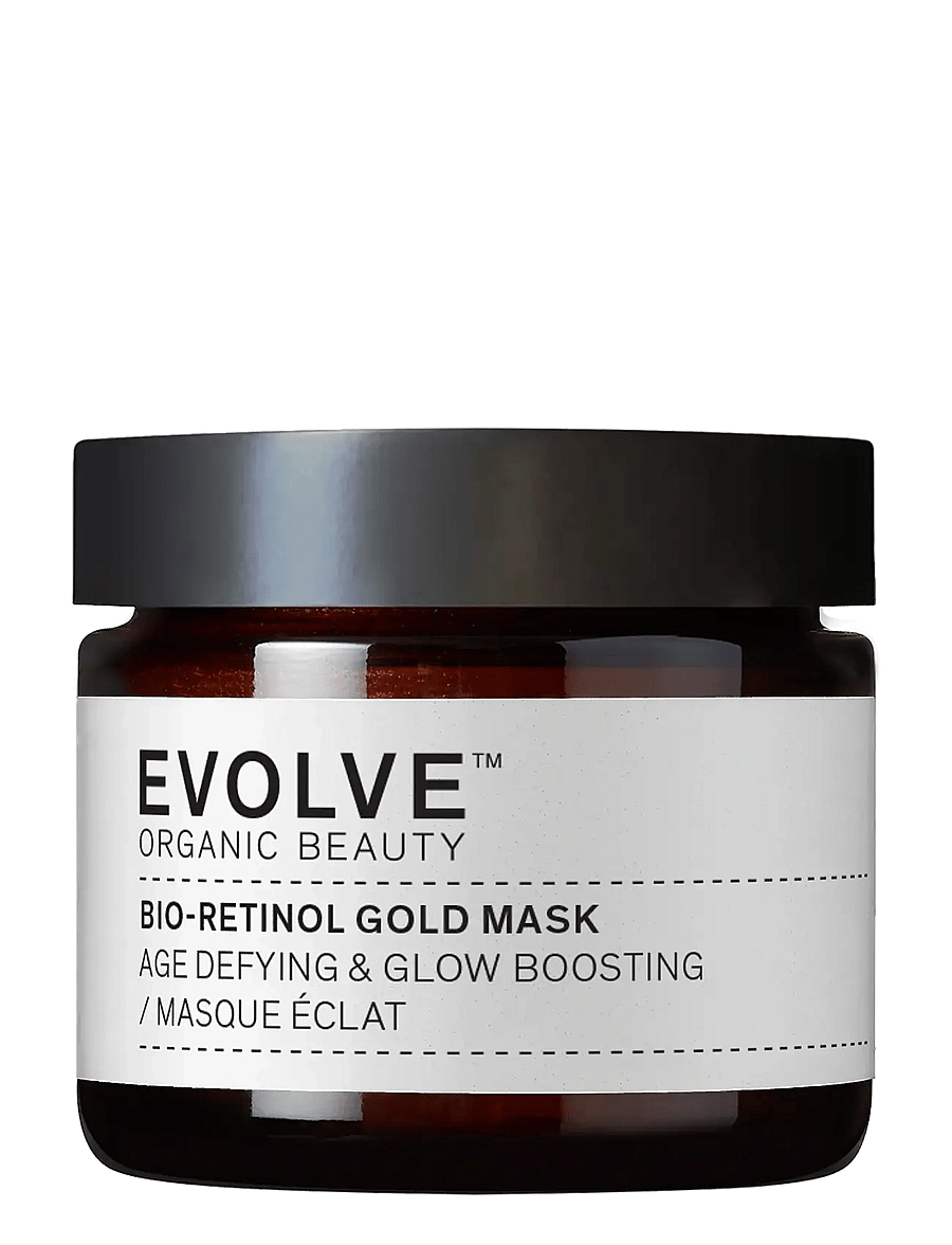 Evolve Organic Beauty - Evolve Organic Beauty Bio-Retinol Gold Face Mask 60 ml - kasvonaamiot - clear - 1