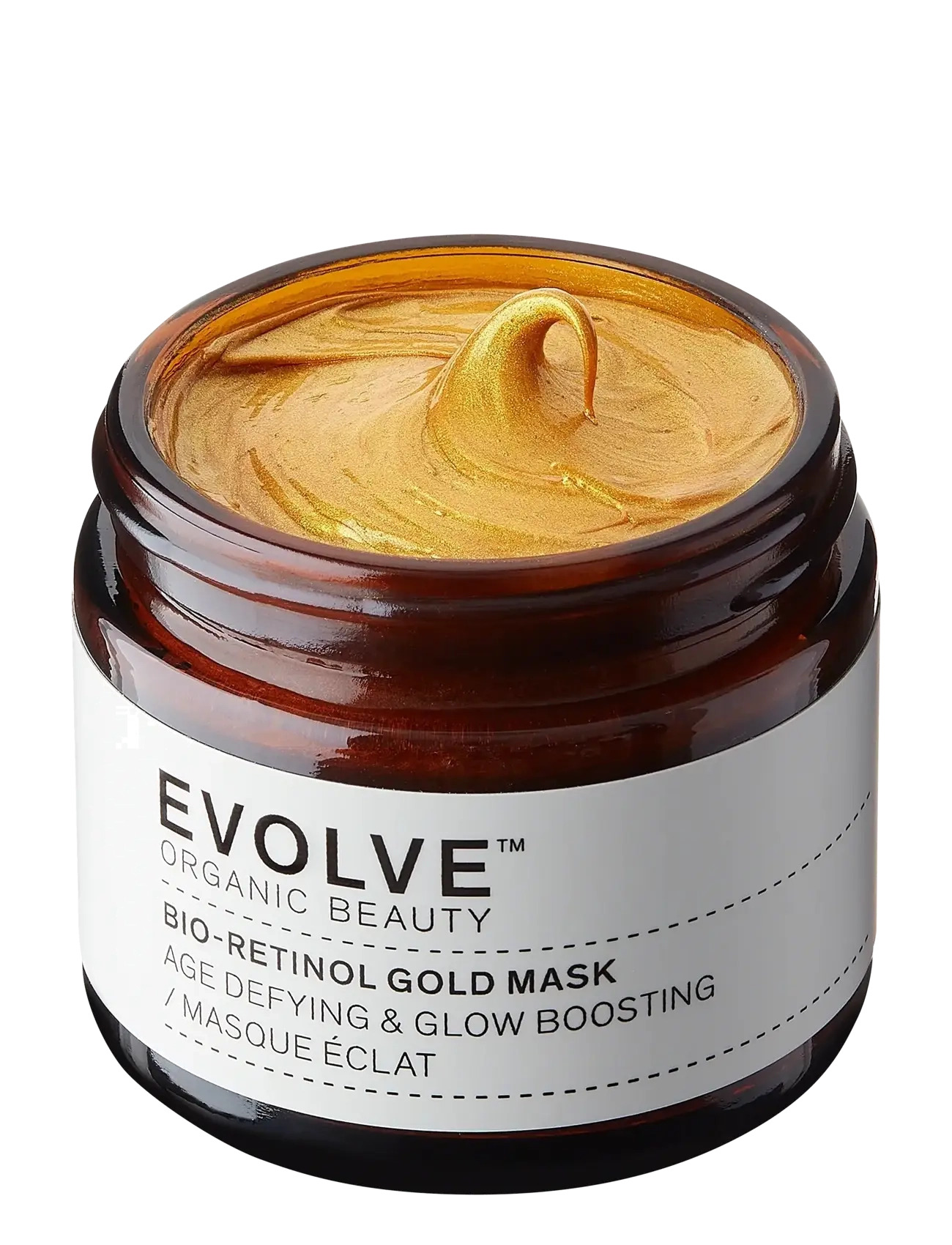 Evolve Organic Beauty - Evolve Organic Beauty Bio-Retinol Gold Face Mask 60 ml - kuorivat naamiot - clear - 2