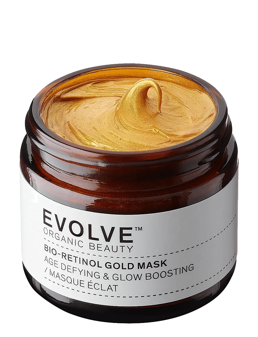 Evolve Organic Beauty - Evolve Organic Beauty Bio-Retinol Gold Face Mask 60 ml - kasvonaamiot - clear - 2