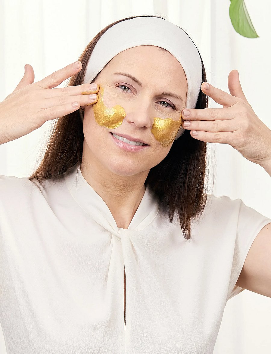 Evolve Organic Beauty - Evolve Organic Beauty Bio-Retinol Gold Face Mask 60 ml - kasvonaamiot - clear - 3