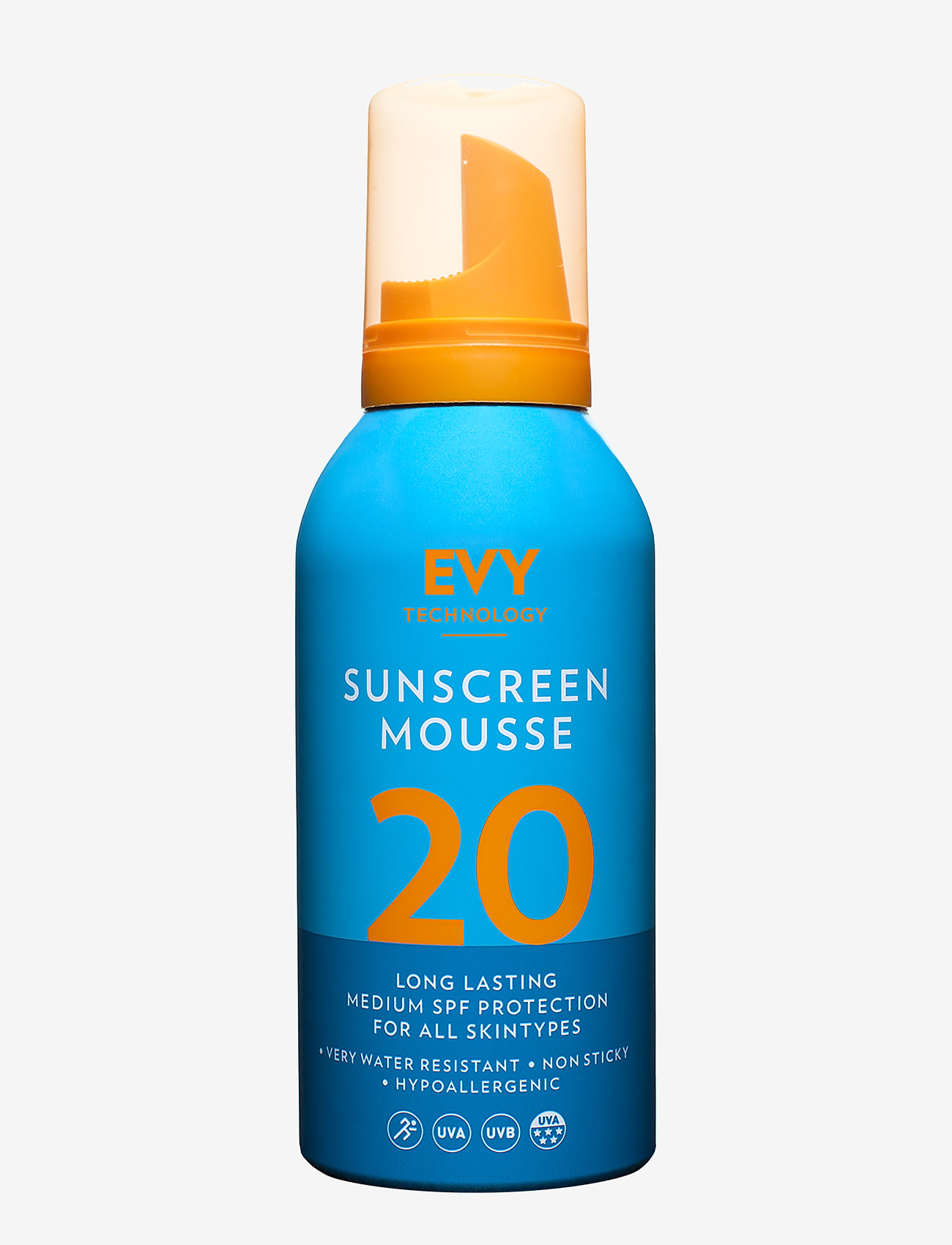 EVY Technology - Sunscreen mousse SPF 20 - solcremer til krop - no colour - 0