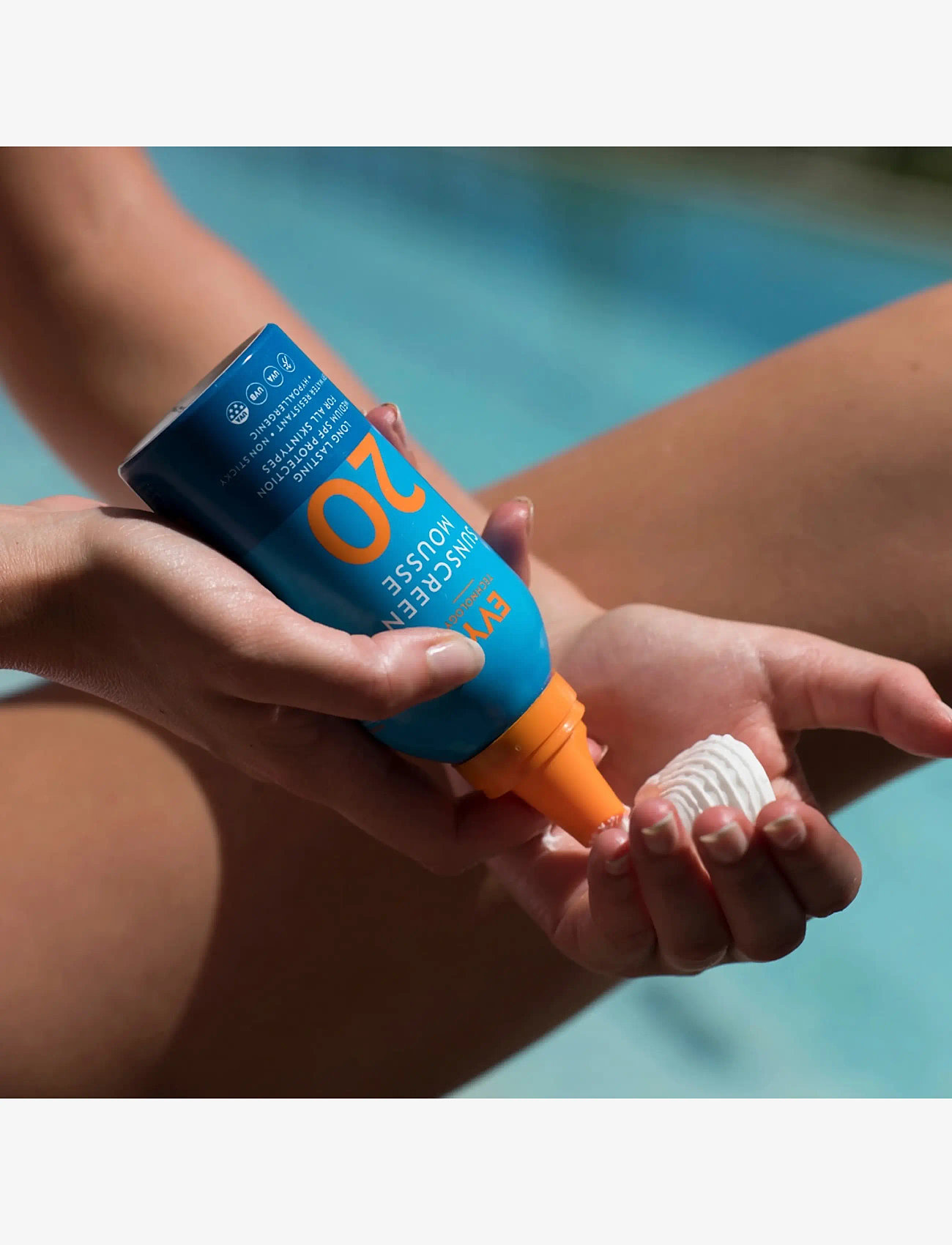 EVY Technology - Sunscreen mousse SPF 20, 150 ml - kropp - no colour - 2