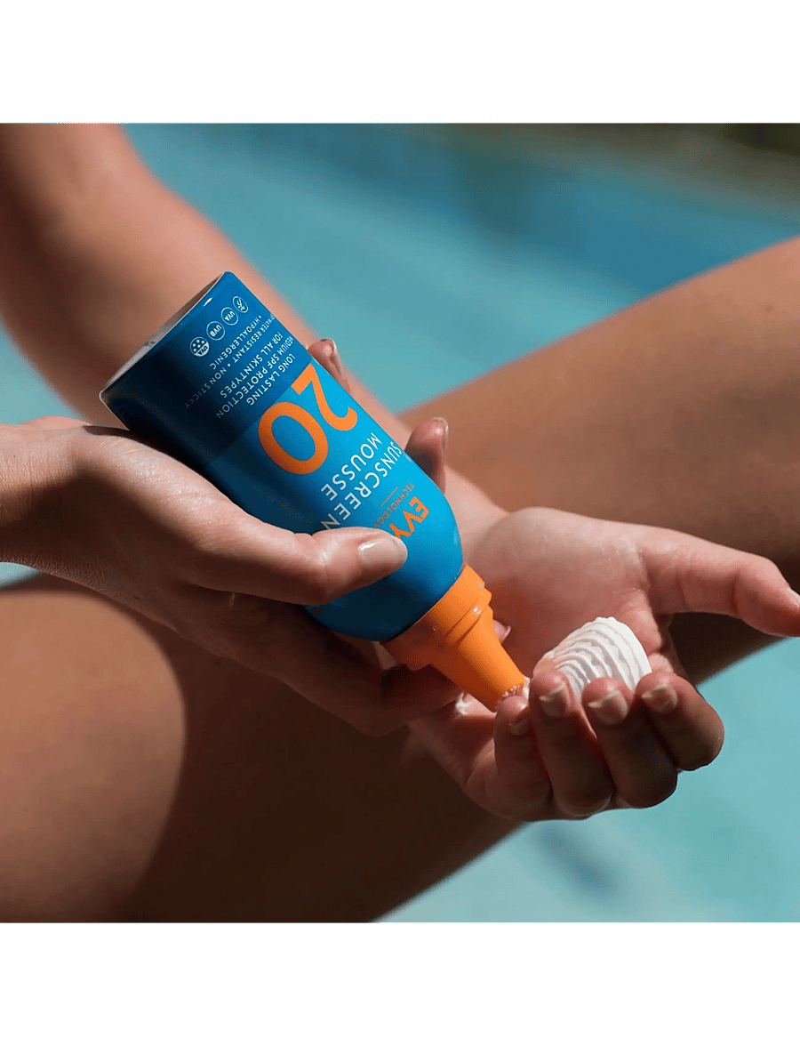 EVY Technology - Sunscreen mousse SPF 20, 150 ml - för kroppen - no colour - 2