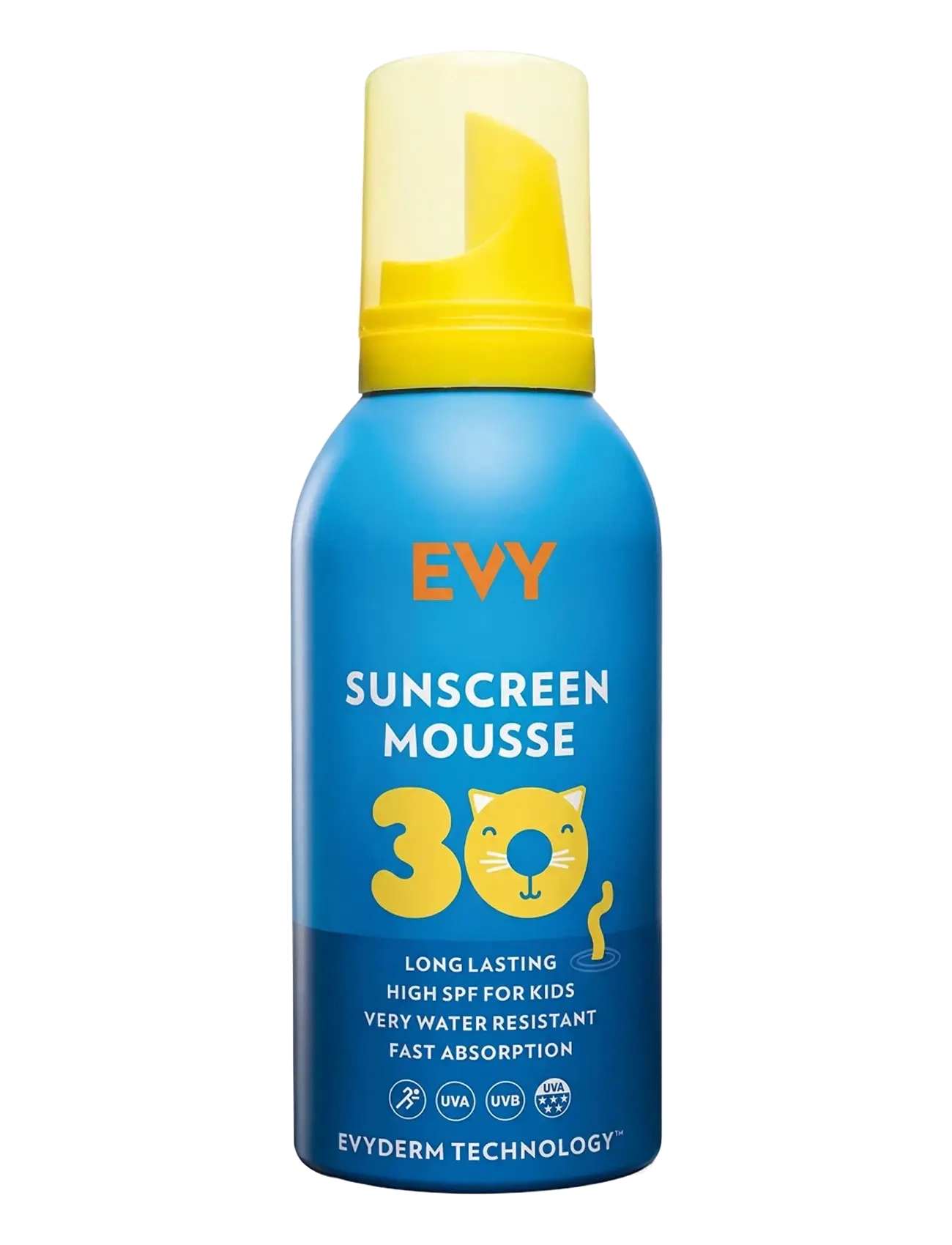 EVY Technology Sunscreen mousse SPF 30, KIDS face and body, 150 ml - Baby care - NO COLOUR / undefined